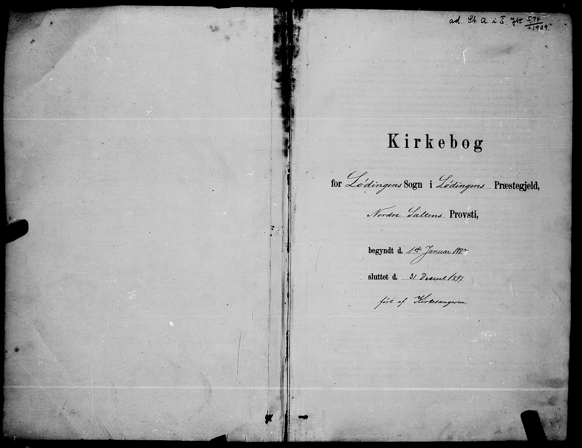 Ministerialprotokoller, klokkerbøker og fødselsregistre - Nordland, AV/SAT-A-1459/872/L1047: Parish register (copy) no. 872C03, 1880-1897