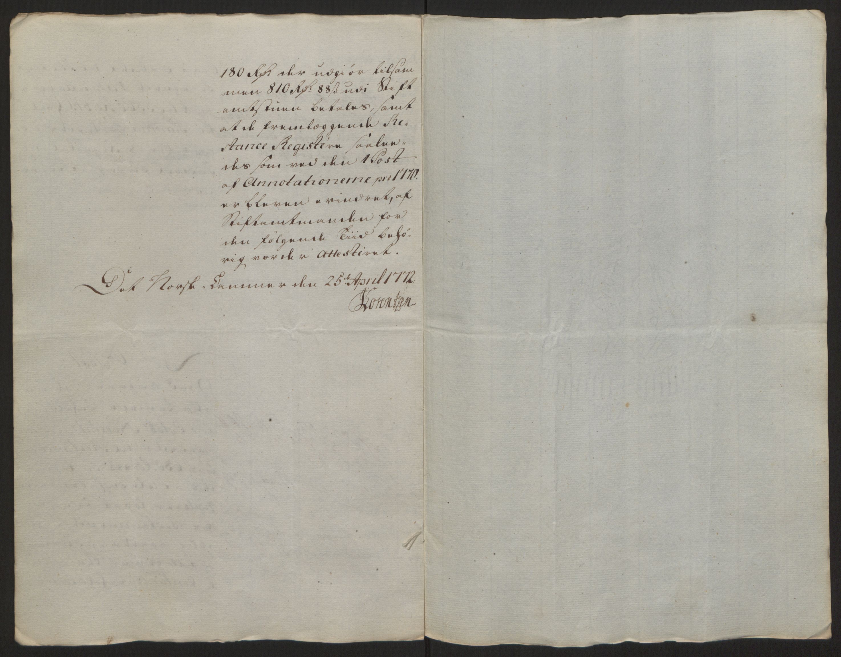 Rentekammeret inntil 1814, Reviderte regnskaper, Fogderegnskap, AV/RA-EA-4092/R64/L4502: Ekstraskatten Namdal, 1762-1772, p. 440