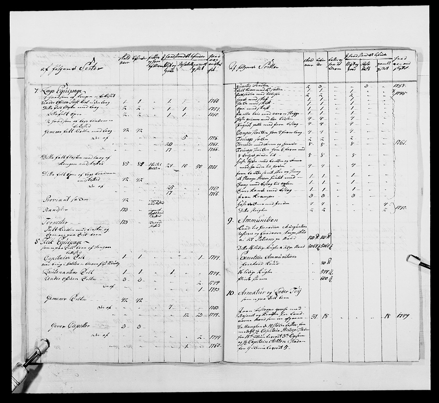 Kommanderende general (KG I) med Det norske krigsdirektorium, RA/EA-5419/E/Ea/L0496: 1. Smålenske regiment, 1765-1767, p. 551