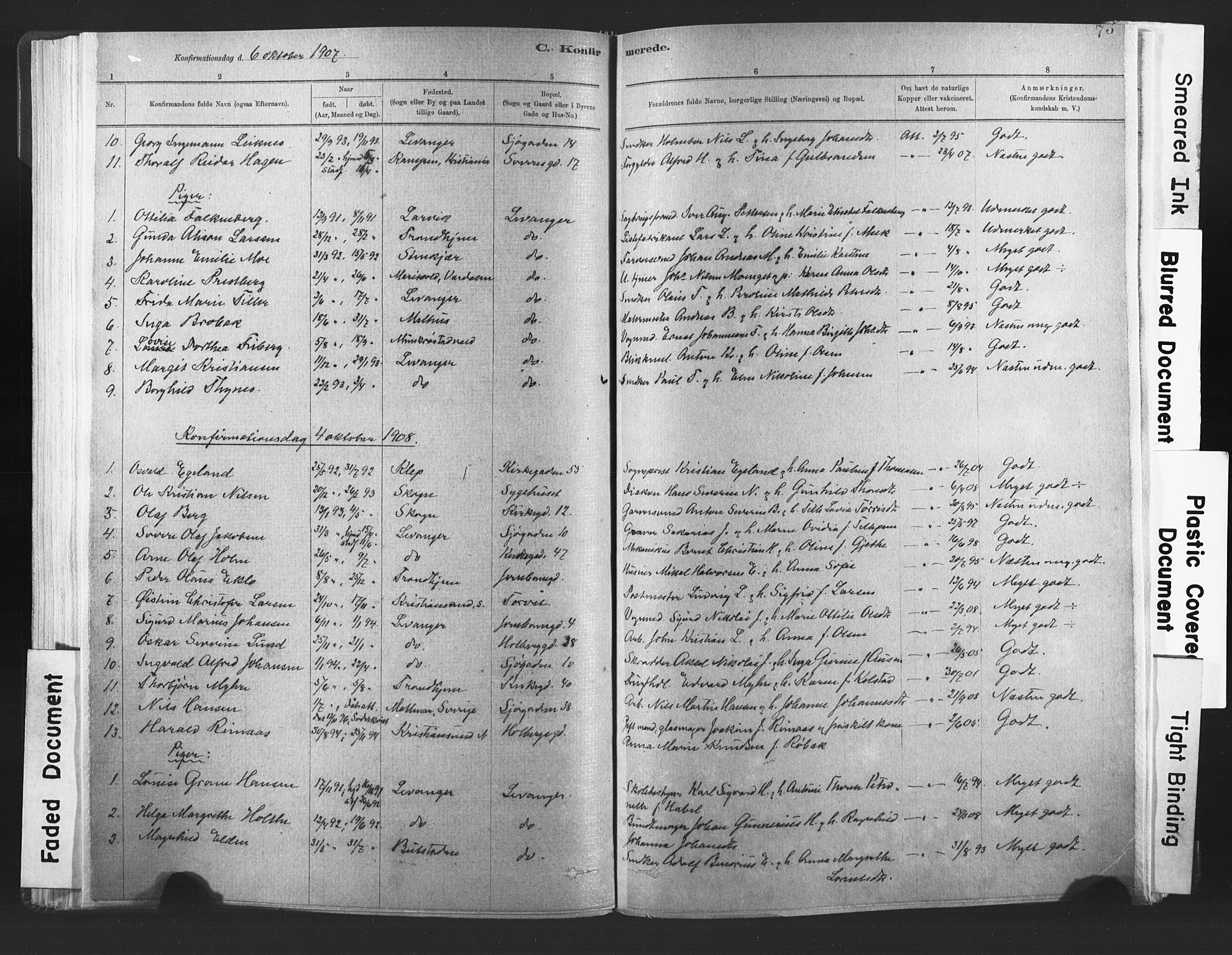 Ministerialprotokoller, klokkerbøker og fødselsregistre - Nord-Trøndelag, SAT/A-1458/720/L0189: Parish register (official) no. 720A05, 1880-1911, p. 73