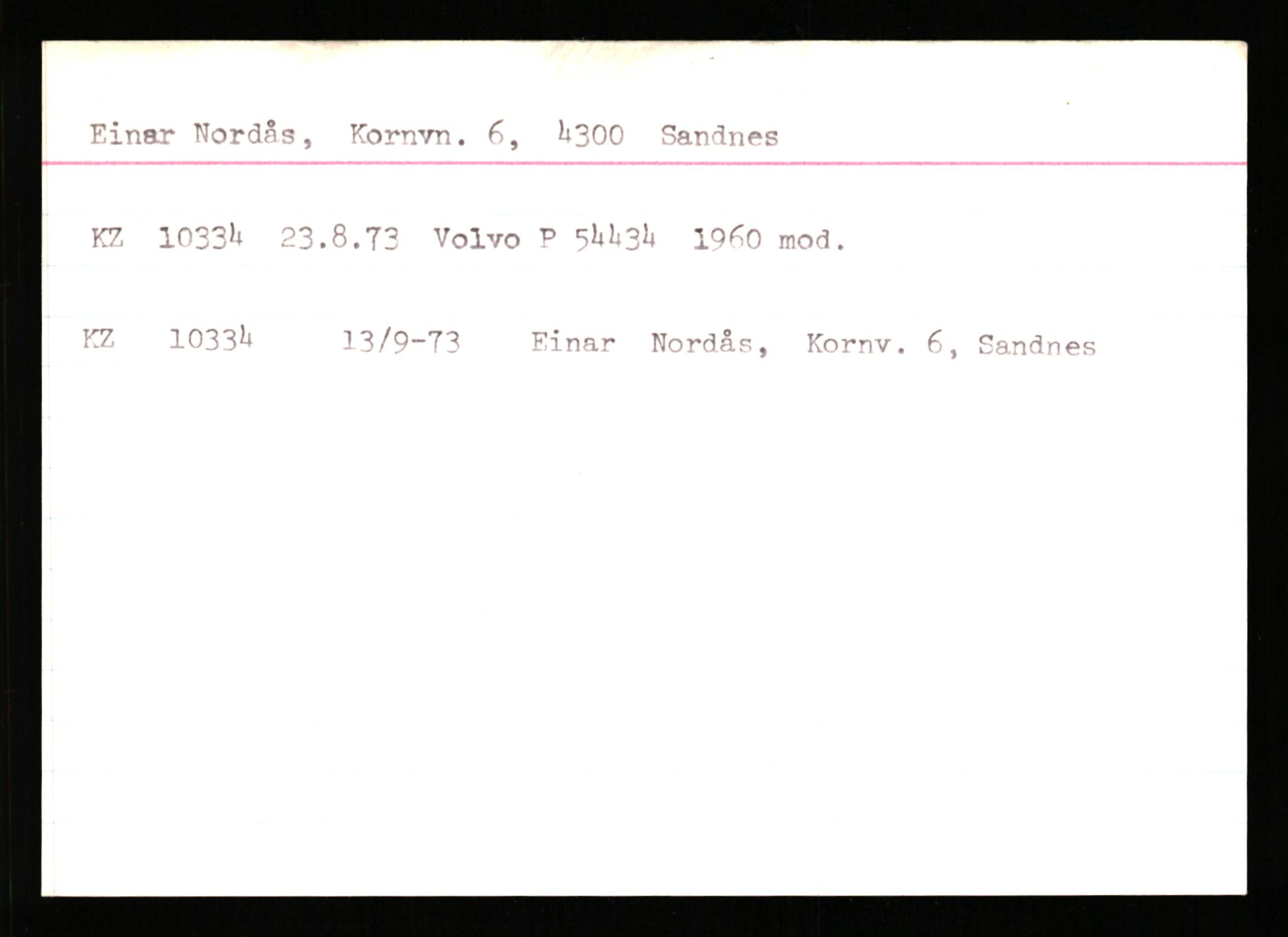 Stavanger trafikkstasjon, AV/SAST-A-101942/0/G/L0002: Registreringsnummer: 5791 - 10405, 1930-1971, p. 3170