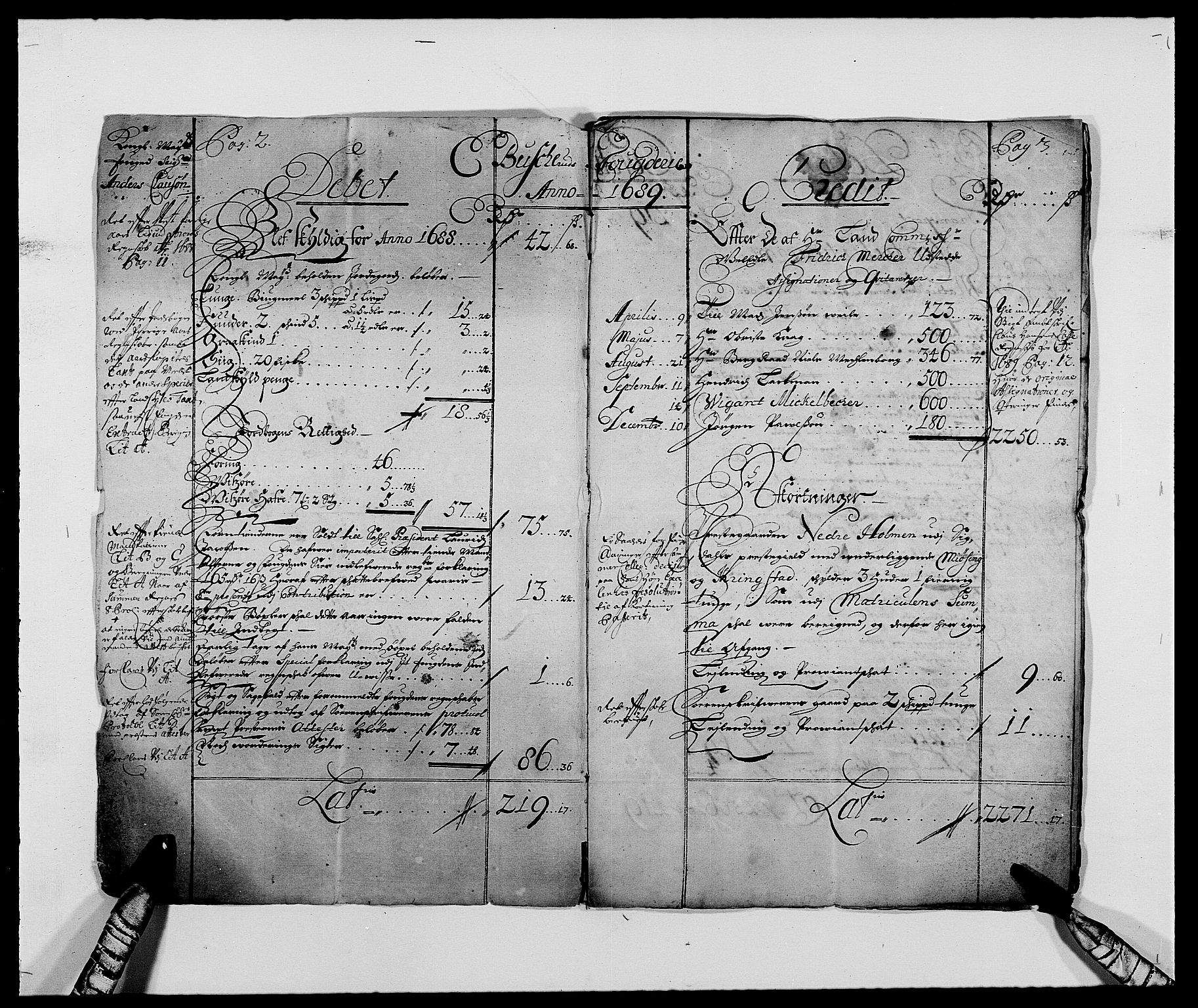 Rentekammeret inntil 1814, Reviderte regnskaper, Fogderegnskap, AV/RA-EA-4092/R25/L1680: Fogderegnskap Buskerud, 1689-1690, p. 3