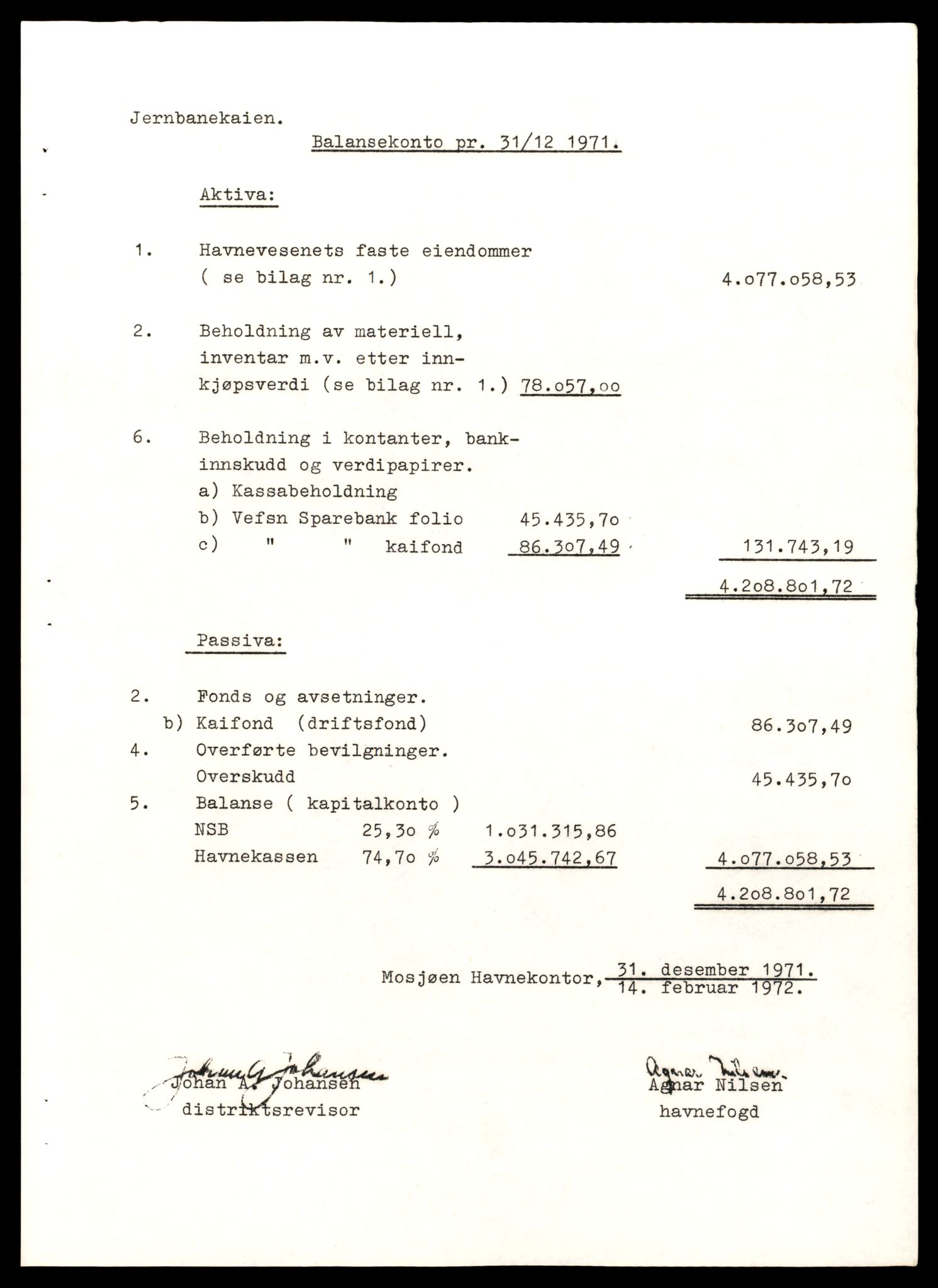 Norges statsbaner (NSB) - Trondheim distrikt, SAT/A-6436/0002/Dd/L0817: --, 1953-1980, p. 975