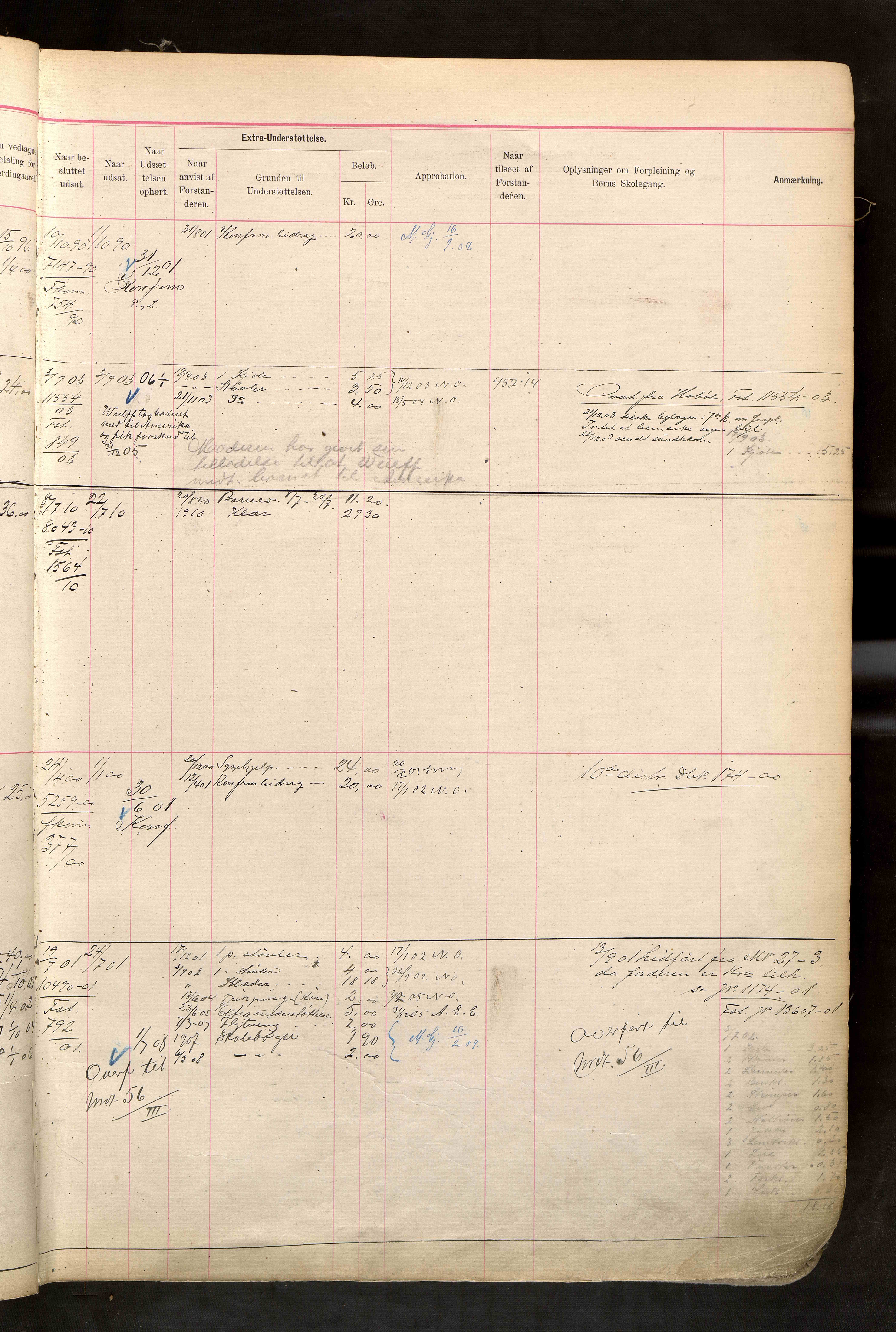 Fattigvesenet, OBA/A-20045/H/Hd/L0006: Manntallsprotokoll. Mnr. 501-1000, 1897-1910, p. 65