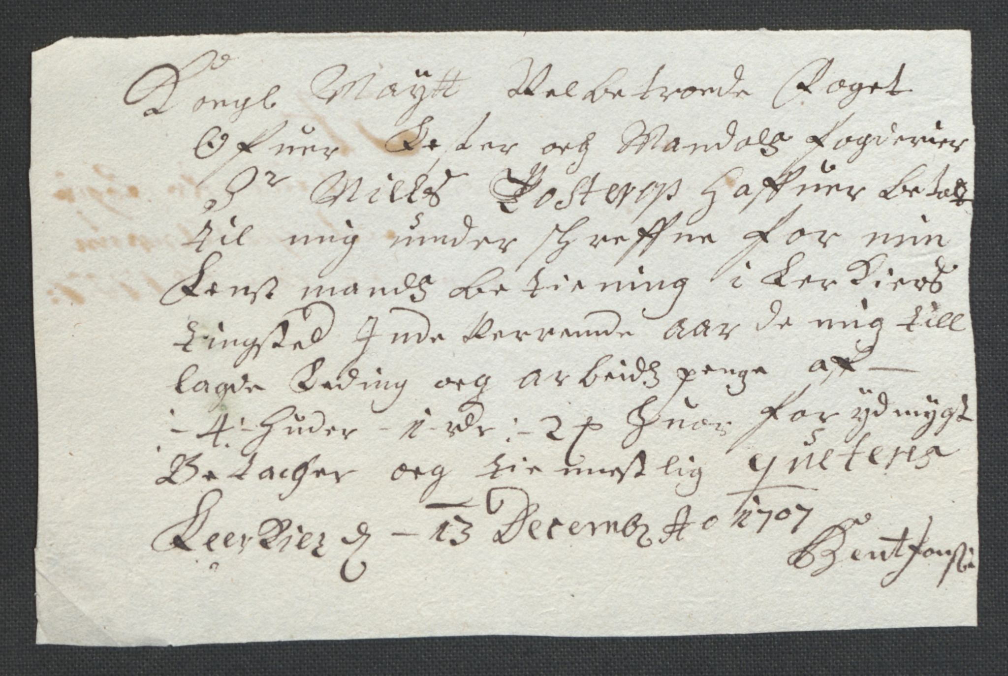 Rentekammeret inntil 1814, Reviderte regnskaper, Fogderegnskap, AV/RA-EA-4092/R43/L2551: Fogderegnskap Lista og Mandal, 1705-1709, p. 553