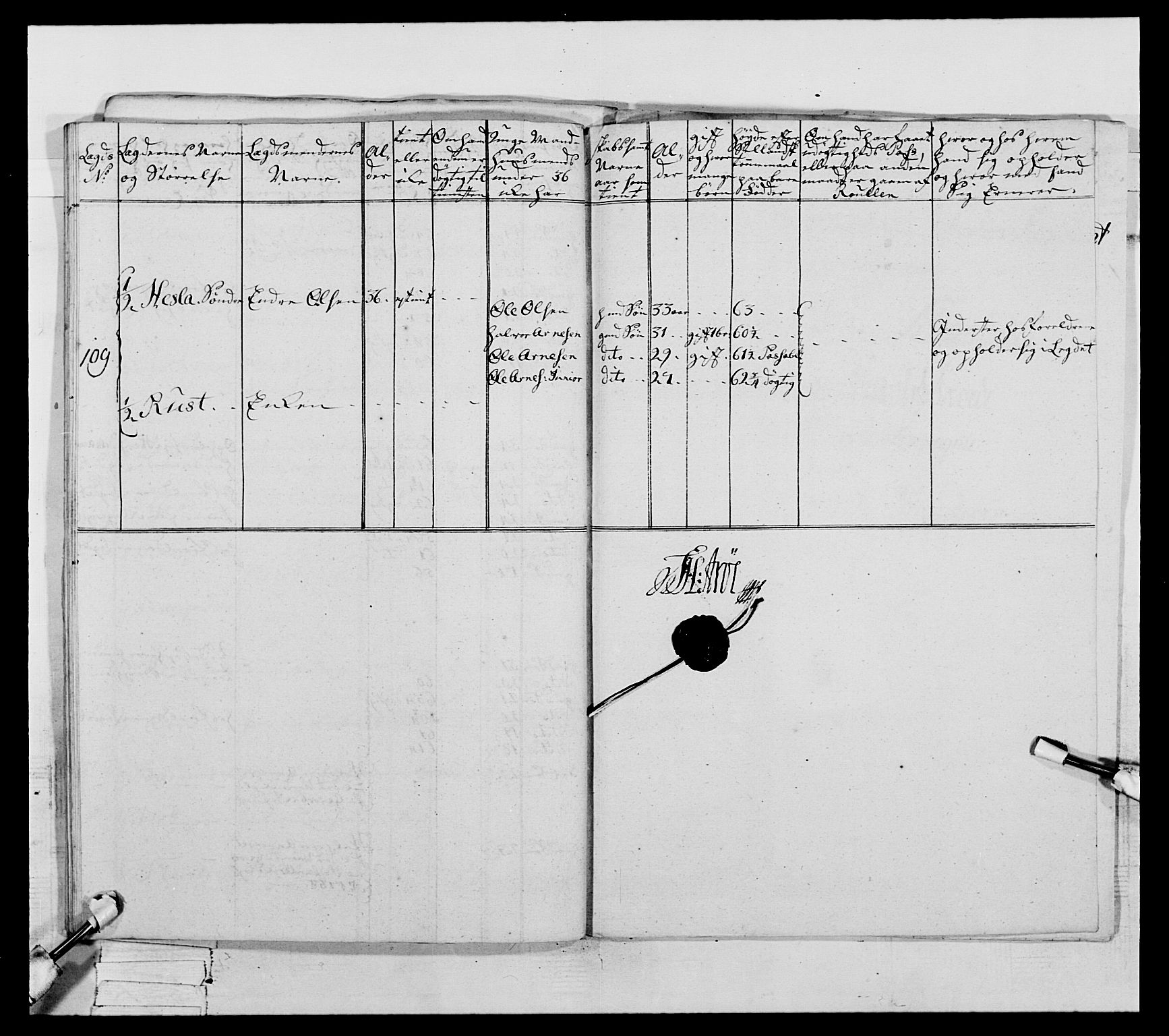 Generalitets- og kommissariatskollegiet, Det kongelige norske kommissariatskollegium, AV/RA-EA-5420/E/Eh/L0063: 2. Opplandske nasjonale infanteriregiment, 1773, p. 101