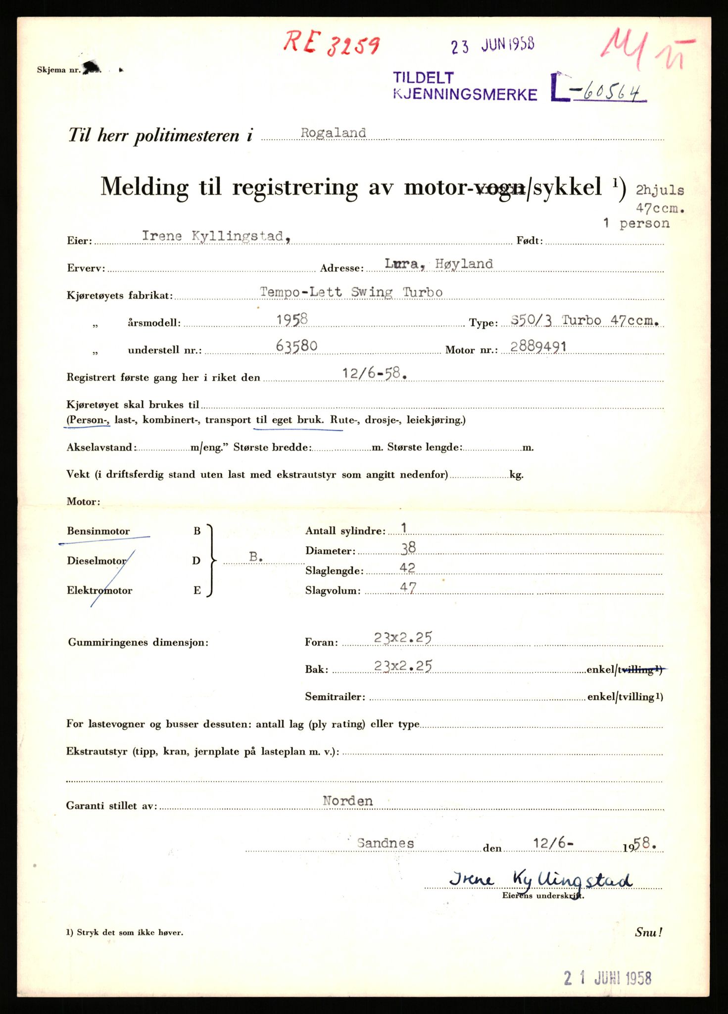 Stavanger trafikkstasjon, AV/SAST-A-101942/0/F/L0059: L-60000 - L-60699, 1930-1971, p. 1717