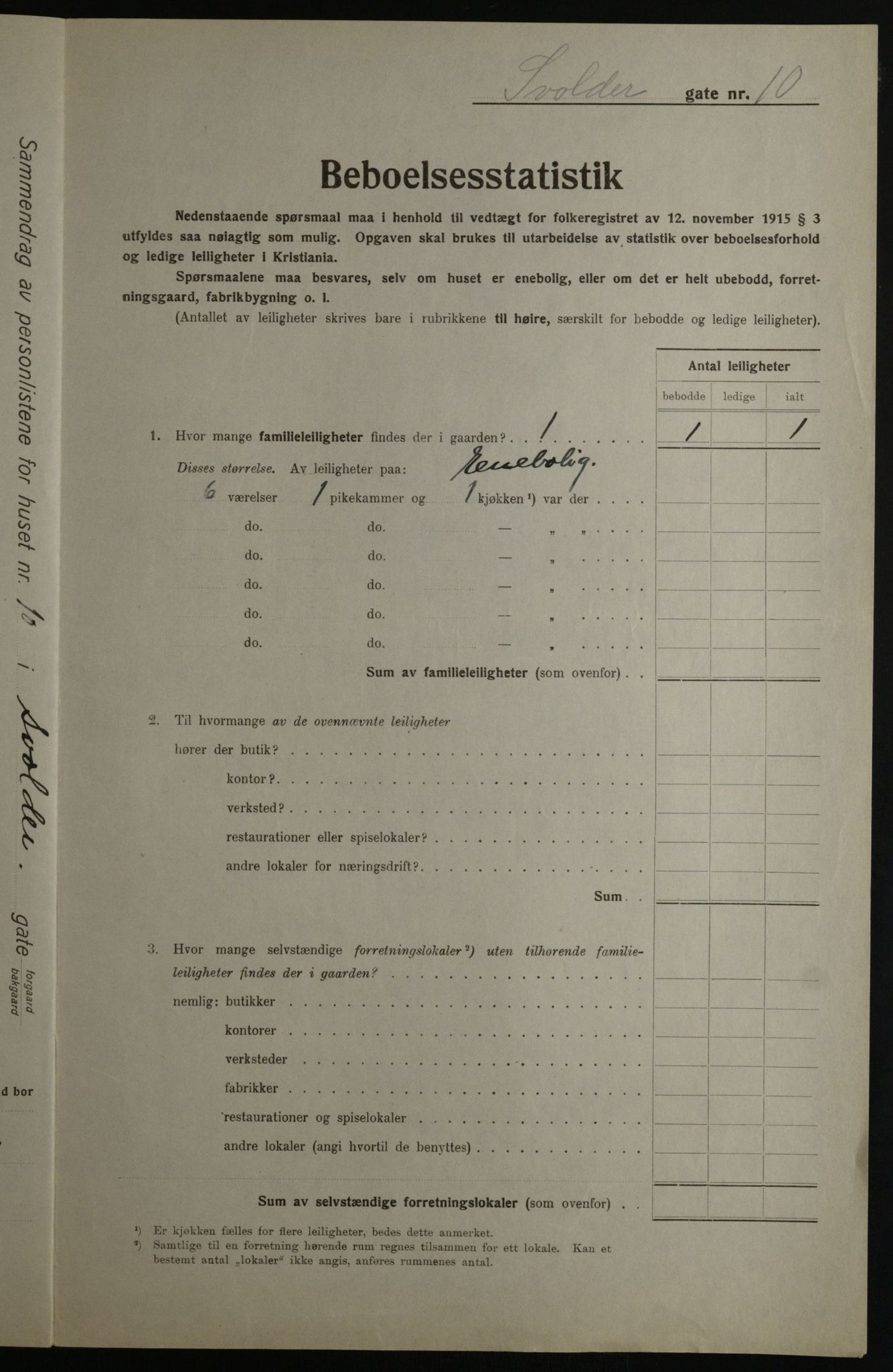 OBA, Municipal Census 1923 for Kristiania, 1923, p. 117731