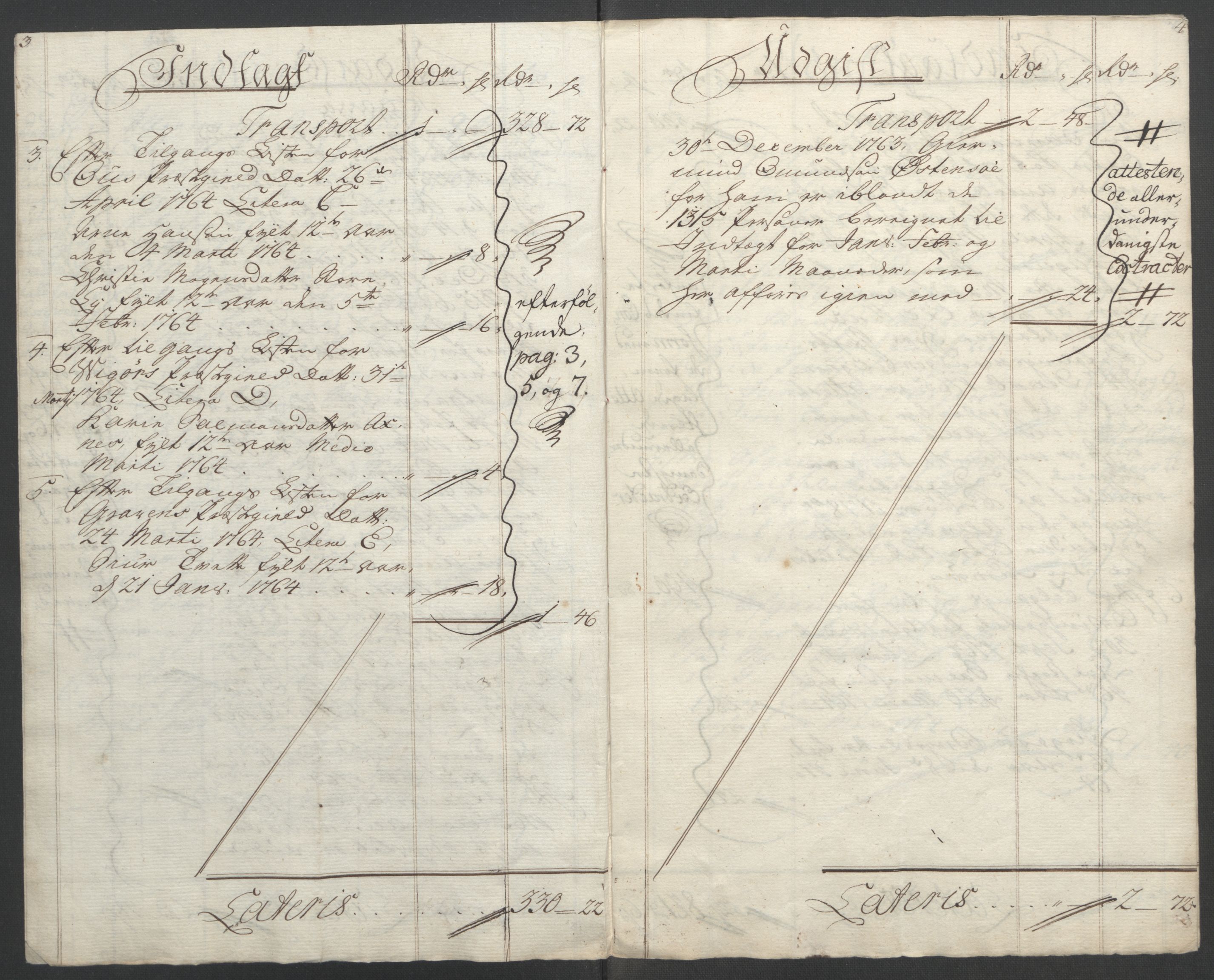 Rentekammeret inntil 1814, Reviderte regnskaper, Fogderegnskap, AV/RA-EA-4092/R49/L3157: Ekstraskatten Rosendal Baroni, 1762-1772, p. 66