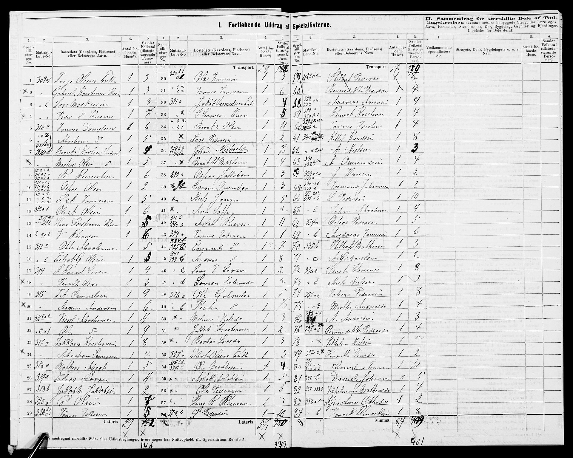 SAK, 1875 census for 1041L Vanse/Vanse og Farsund, 1875, p. 72