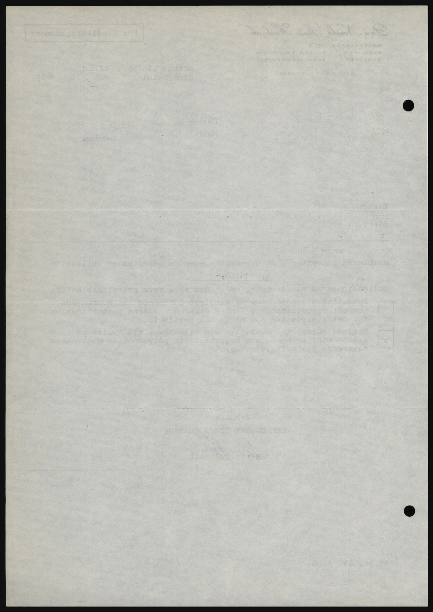 Nord-Hedmark sorenskriveri, SAH/TING-012/H/Hc/L0033: Mortgage book no. 33, 1970-1970, Diary no: : 3260/1970