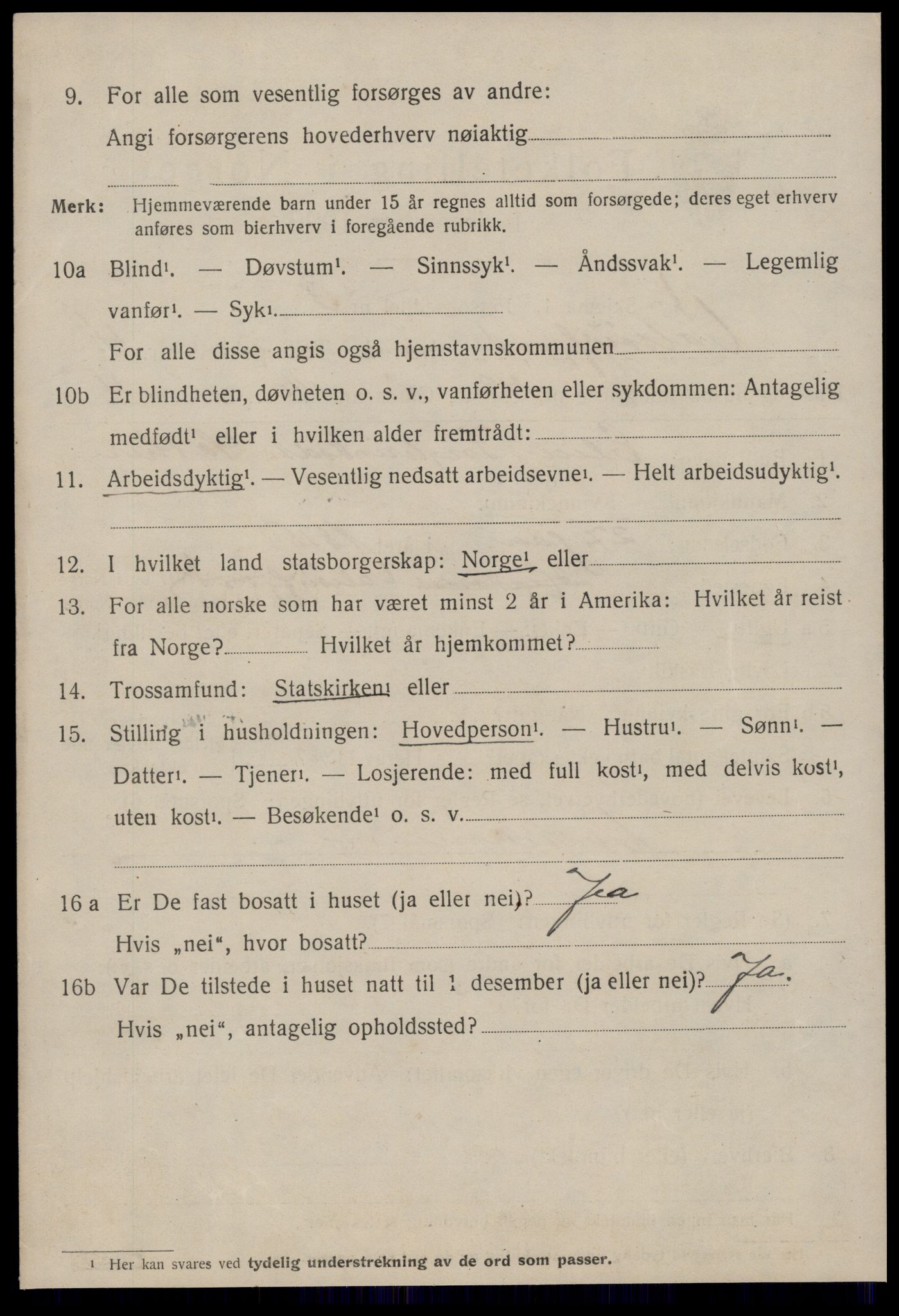 SAT, 1920 census for Valsøyfjord, 1920, p. 2374