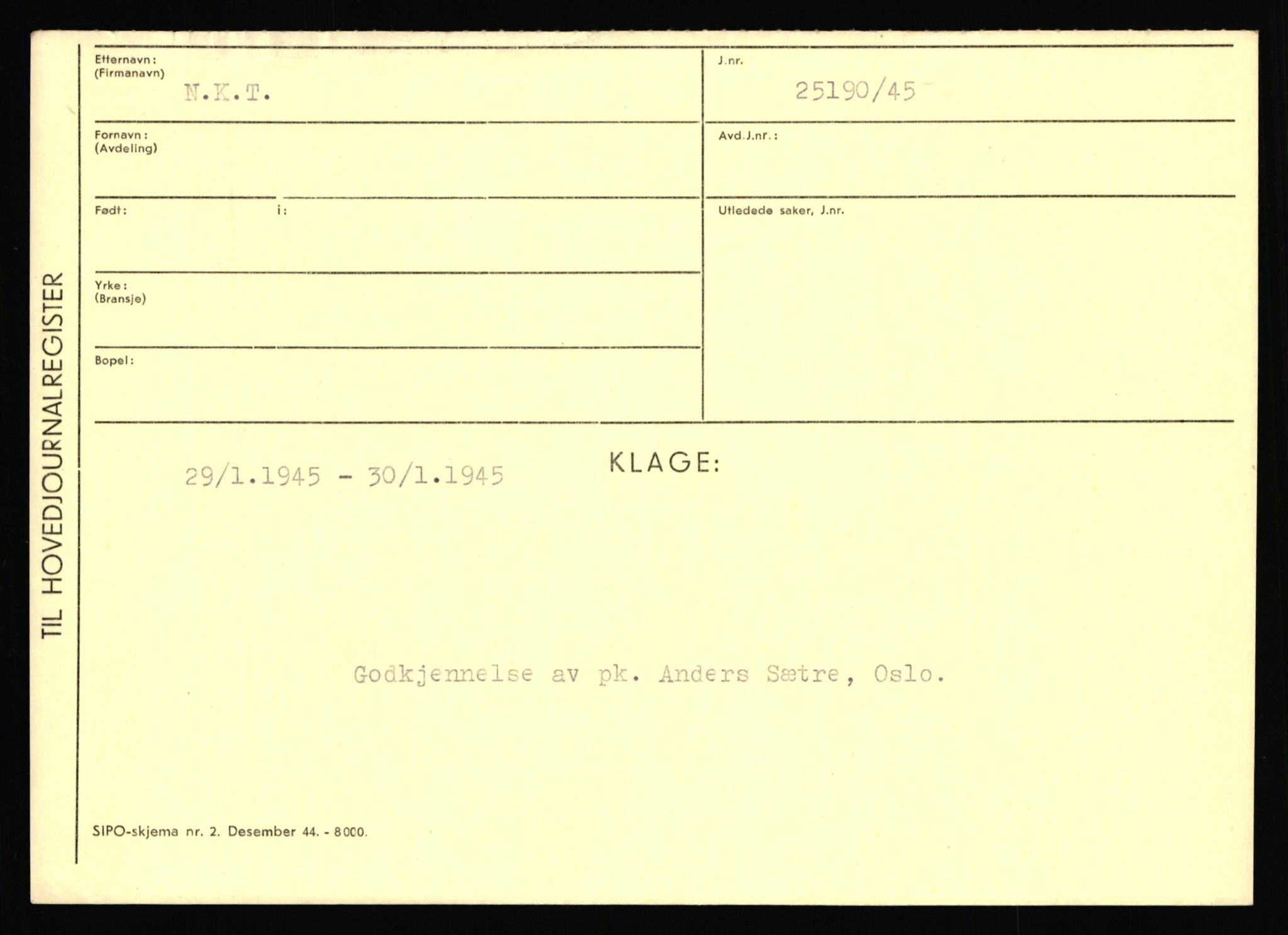 Statspolitiet - Hovedkontoret / Osloavdelingen, AV/RA-S-1329/C/Ca/L0011: Molberg - Nøstvold, 1943-1945, p. 3475