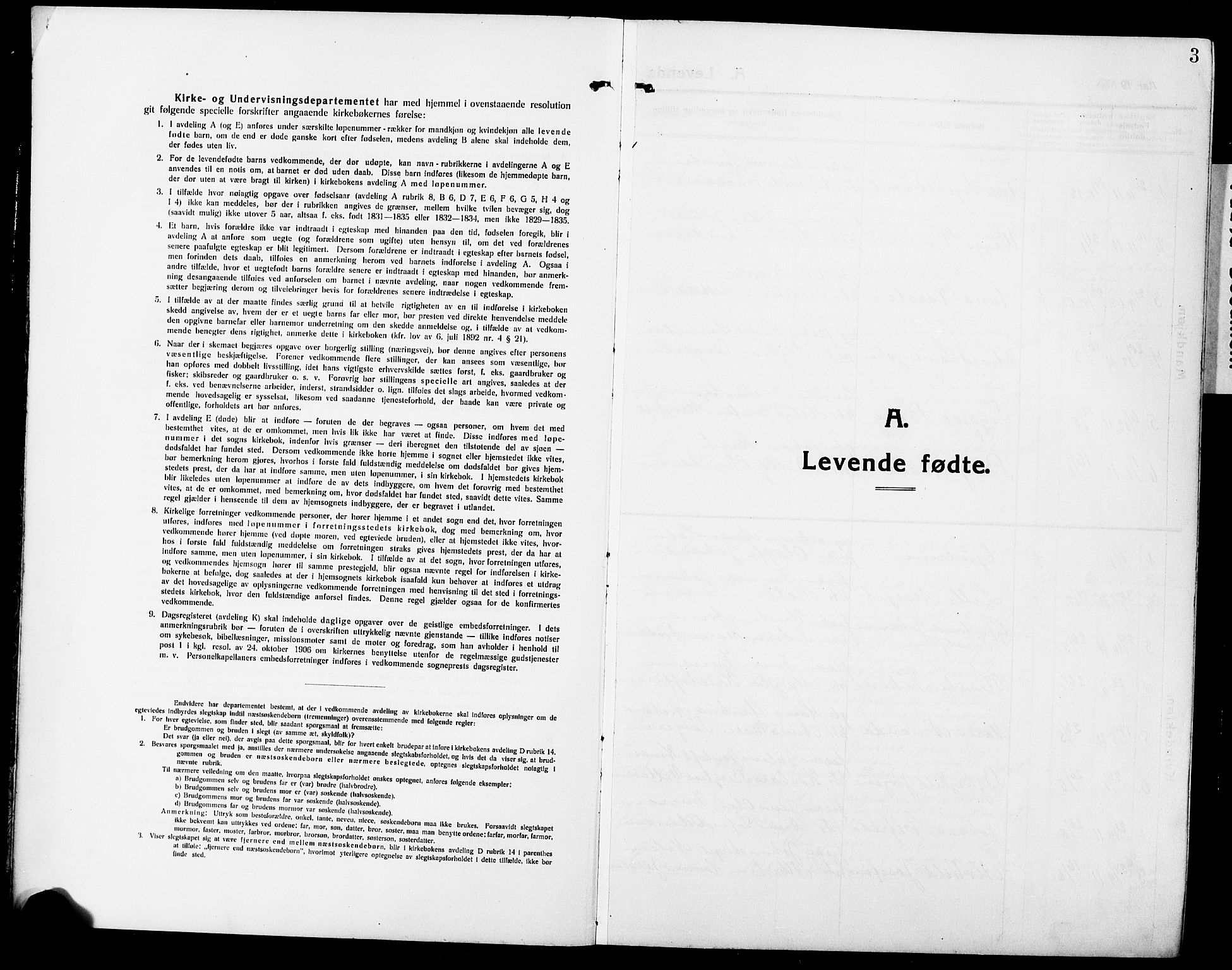 Ministerialprotokoller, klokkerbøker og fødselsregistre - Nordland, AV/SAT-A-1459/881/L1169: Parish register (copy) no. 881C06, 1912-1930, p. 3
