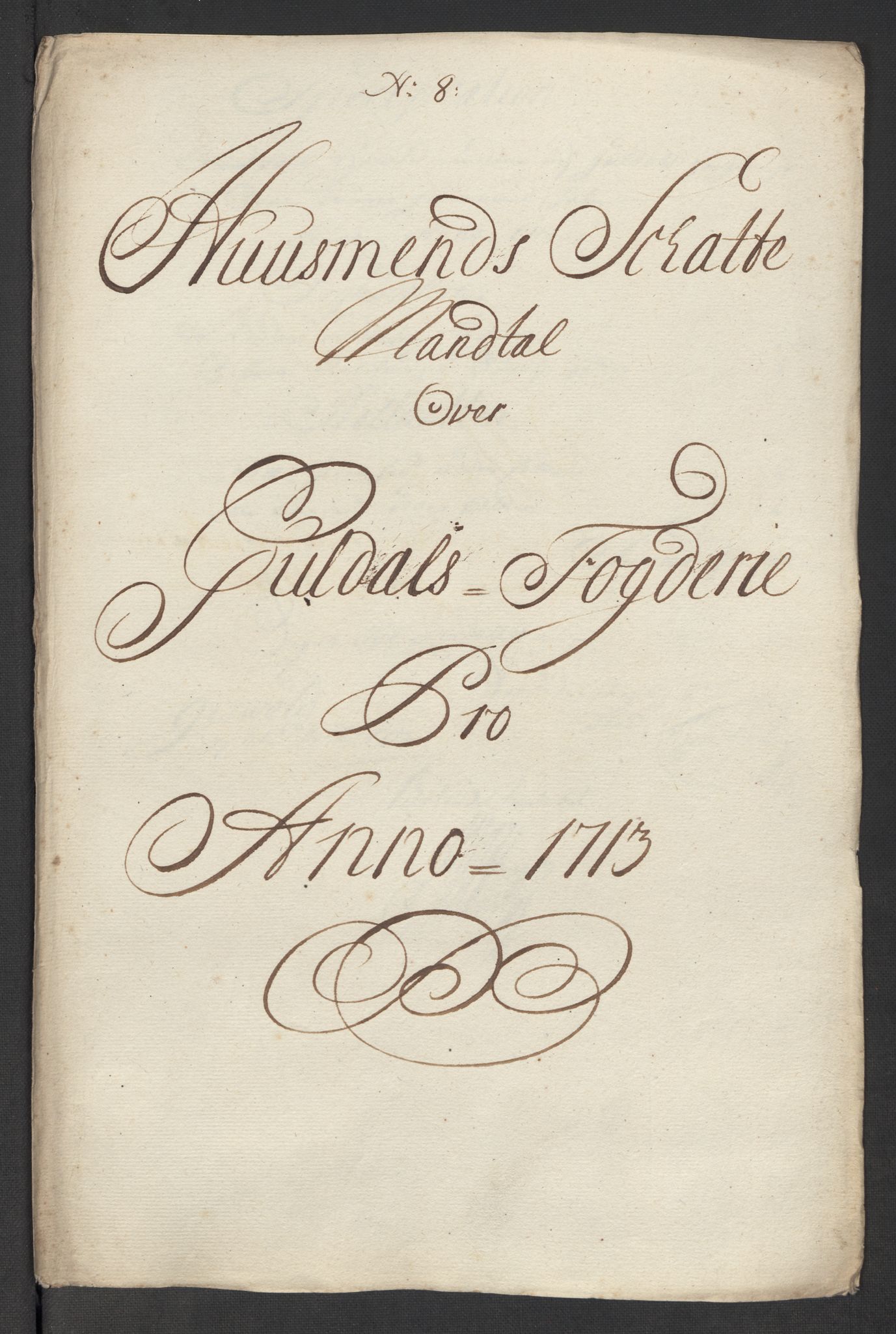 Rentekammeret inntil 1814, Reviderte regnskaper, Fogderegnskap, AV/RA-EA-4092/R60/L3964: Fogderegnskap Orkdal og Gauldal, 1713, p. 337