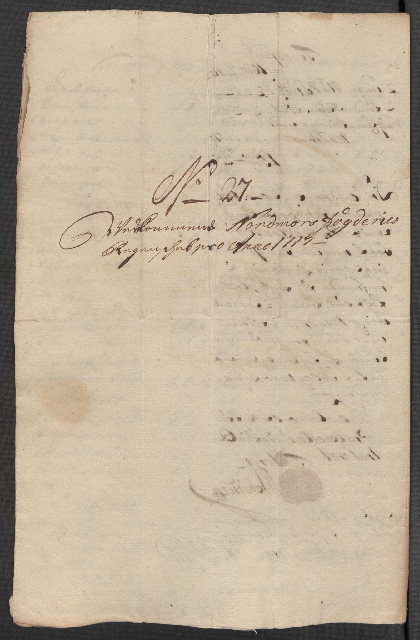 Rentekammeret inntil 1814, Reviderte regnskaper, Fogderegnskap, AV/RA-EA-4092/R56/L3750: Fogderegnskap Nordmøre, 1717, p. 200