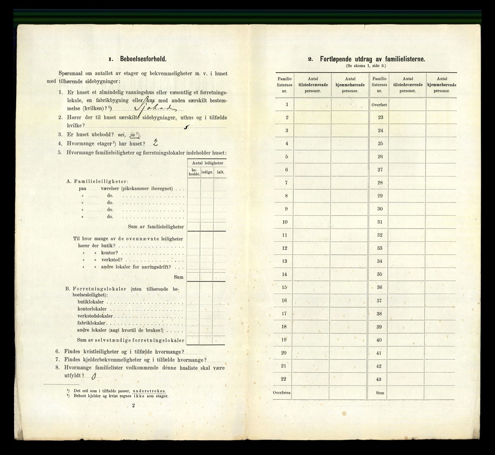 RA, 1910 census for Kragerø, 1910, p. 1377