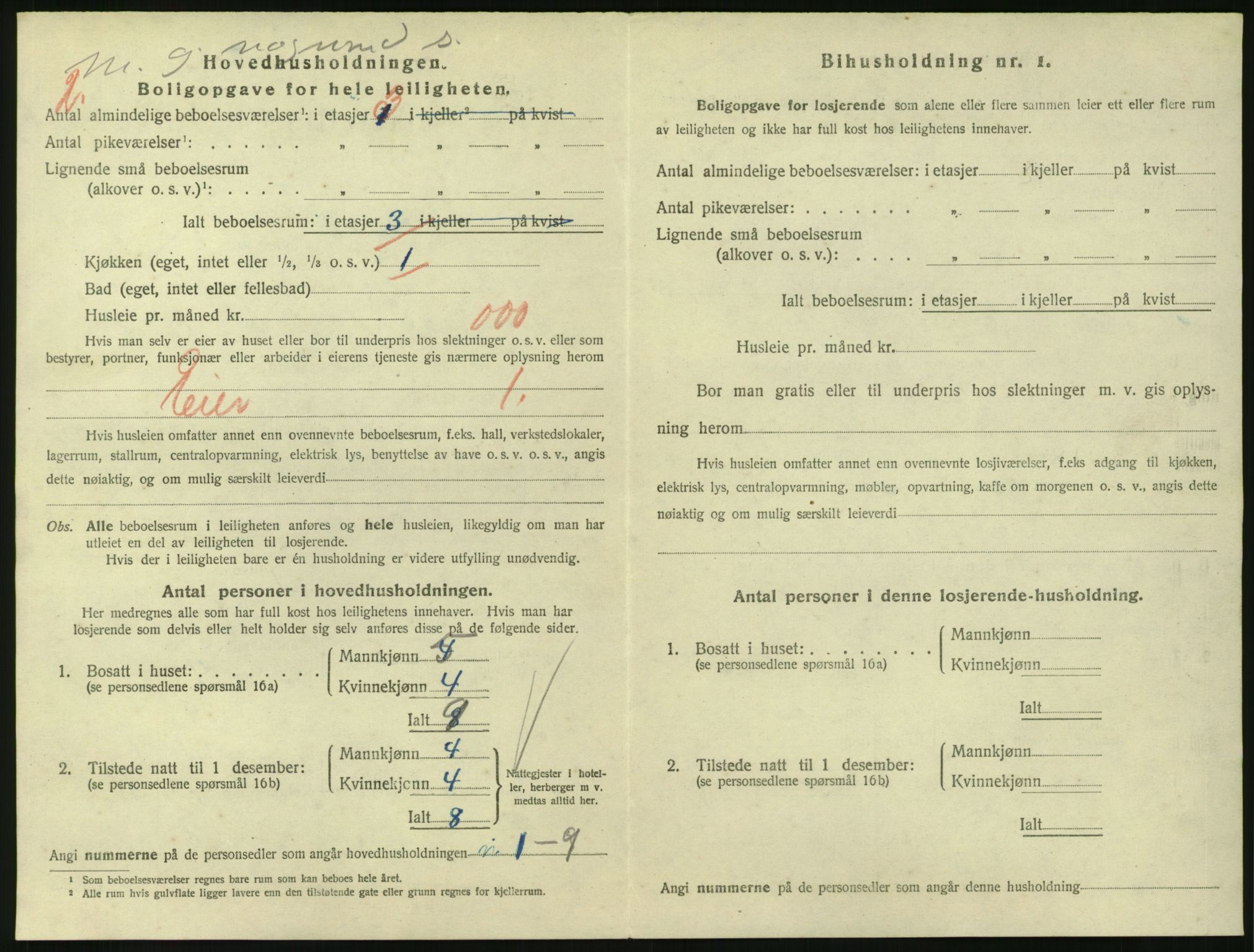 SAKO, 1920 census for Larvik, 1920, p. 3841