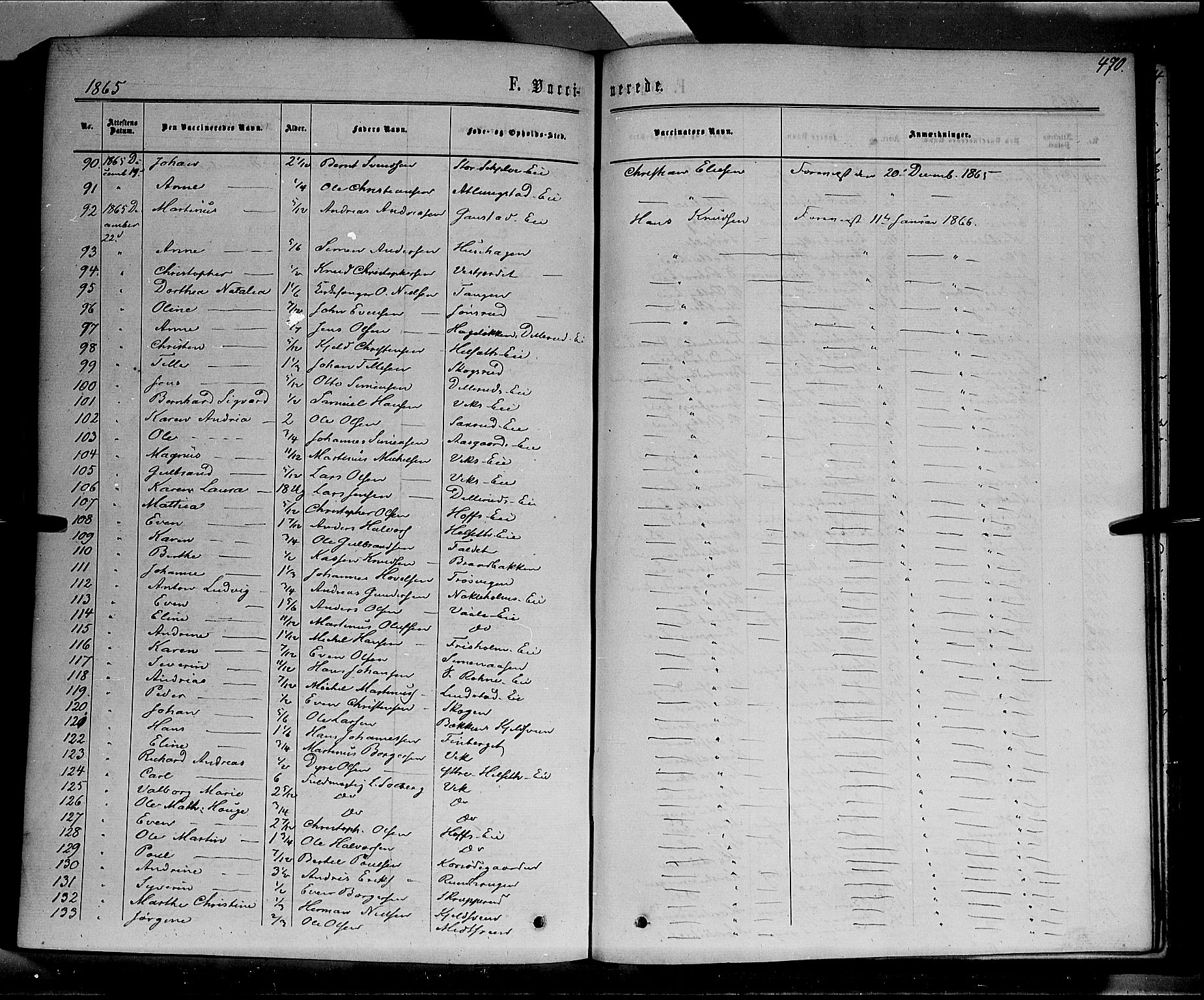 Stange prestekontor, SAH/PREST-002/K/L0013: Parish register (official) no. 13, 1862-1879, p. 470