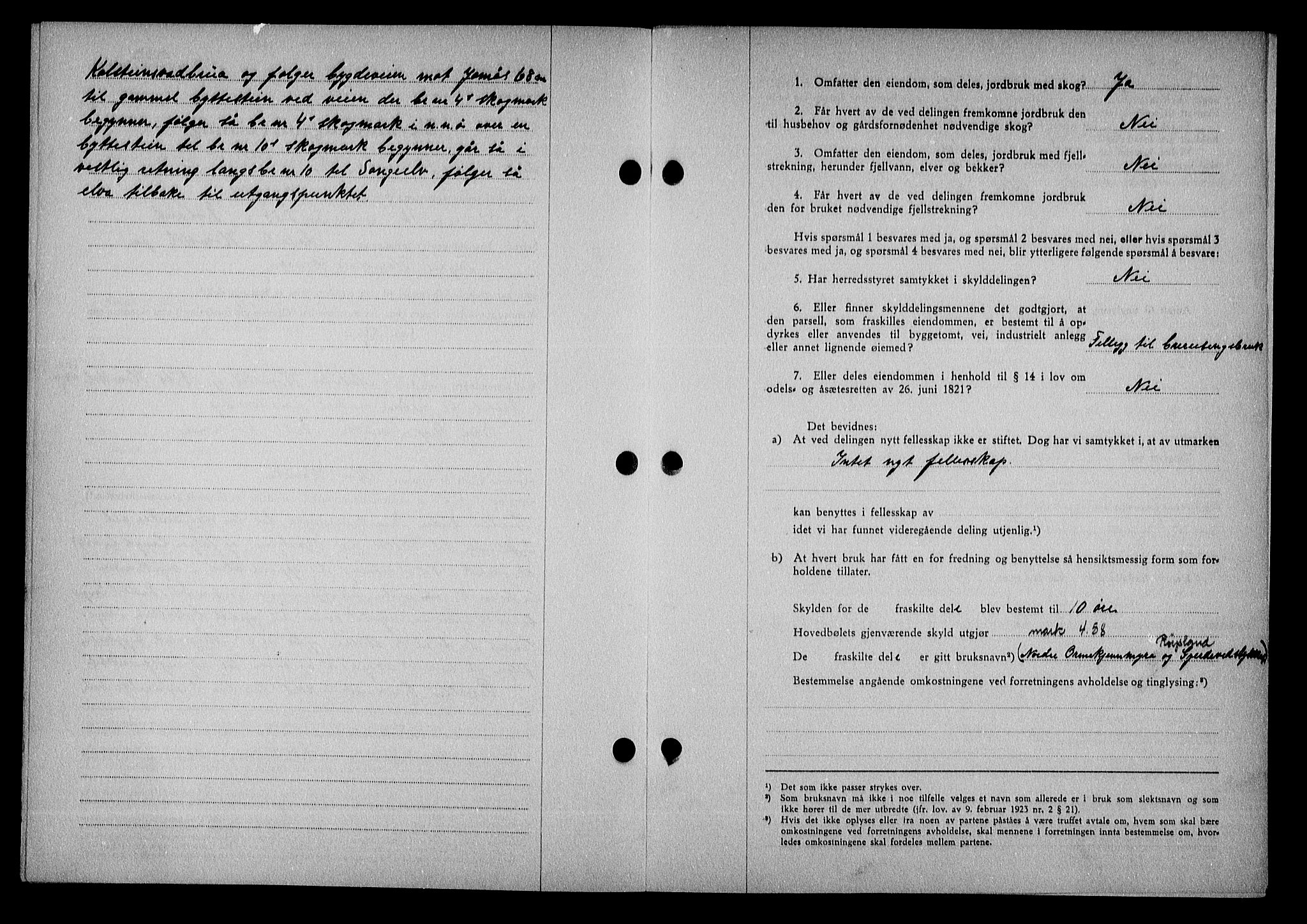 Nedenes sorenskriveri, AV/SAK-1221-0006/G/Gb/Gba/L0050: Mortgage book no. A-IV, 1942-1943, Diary no: : 1320/1942