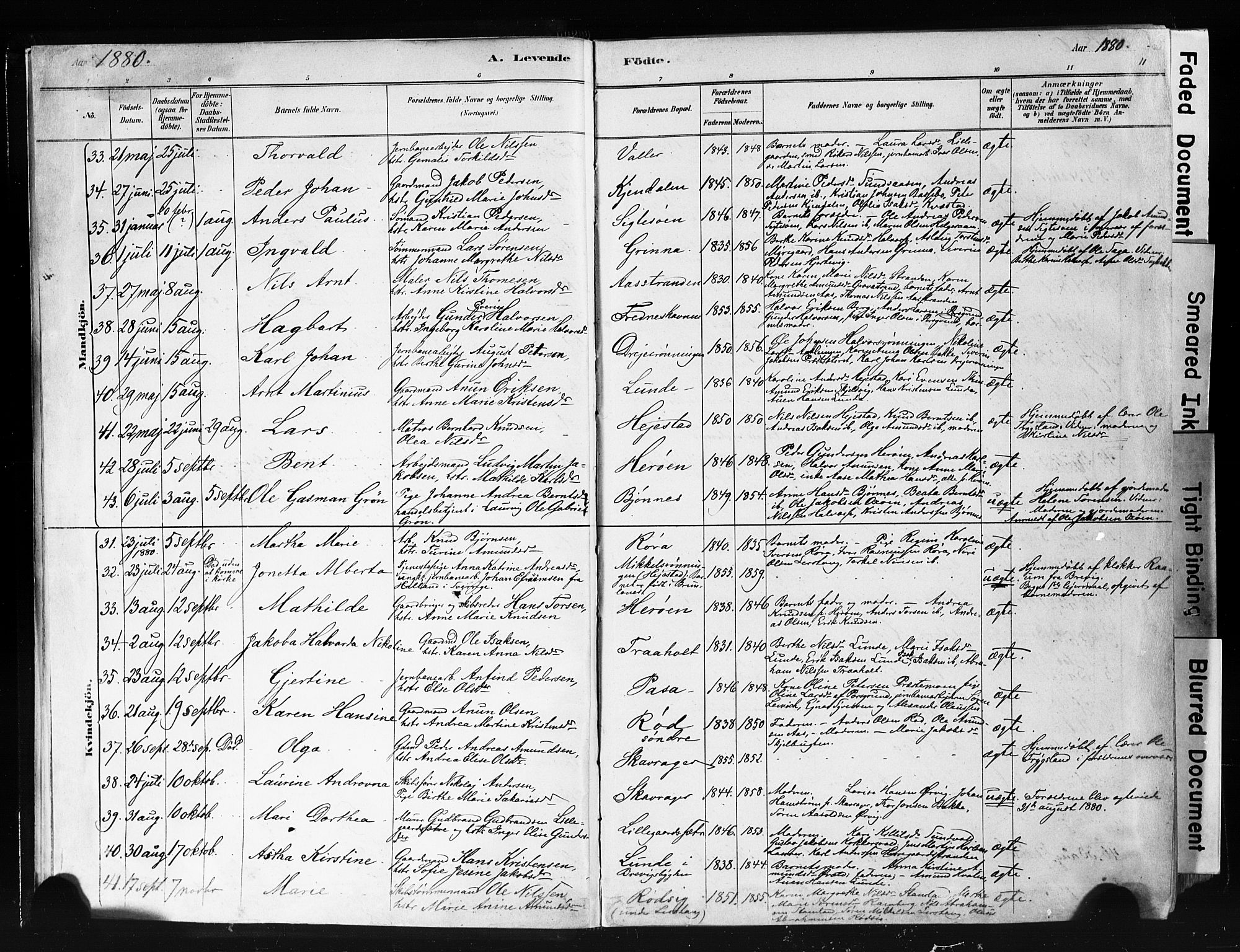 Eidanger kirkebøker, AV/SAKO-A-261/F/Fa/L0012: Parish register (official) no. 12, 1879-1900, p. 11