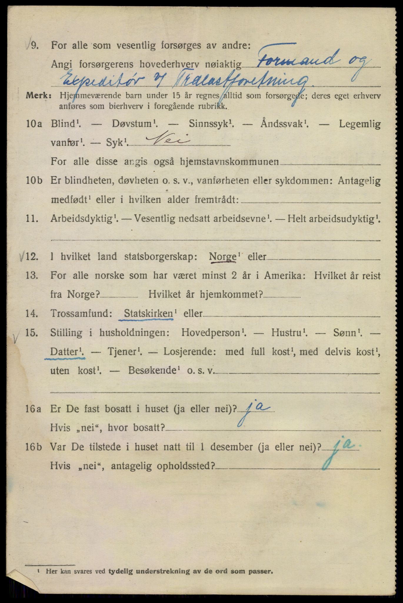 SAO, 1920 census for Kristiania, 1920, p. 589922