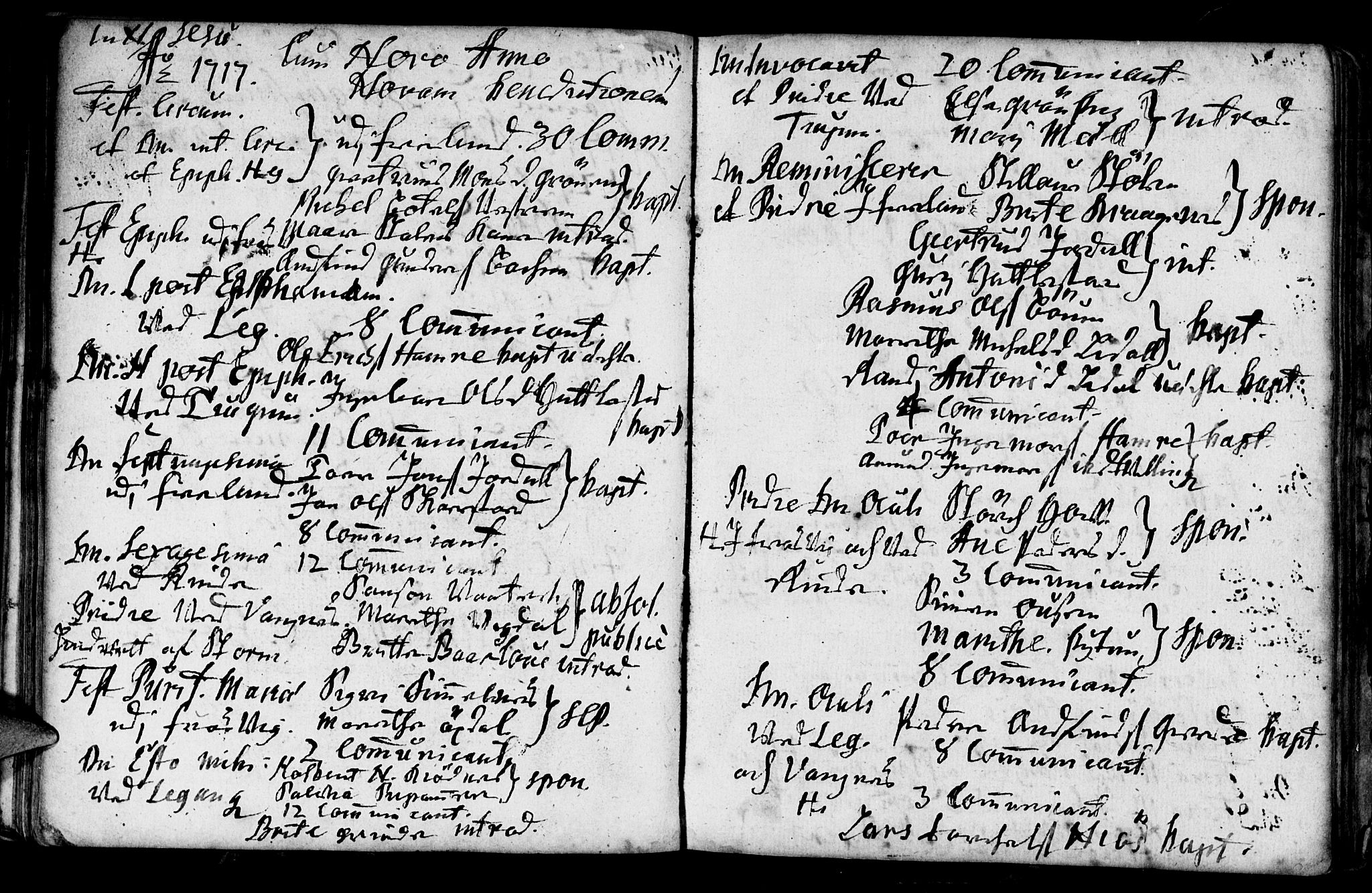 Leikanger sokneprestembete, SAB/A-81001: Parish register (official) no. A 1, 1690-1734, p. 126