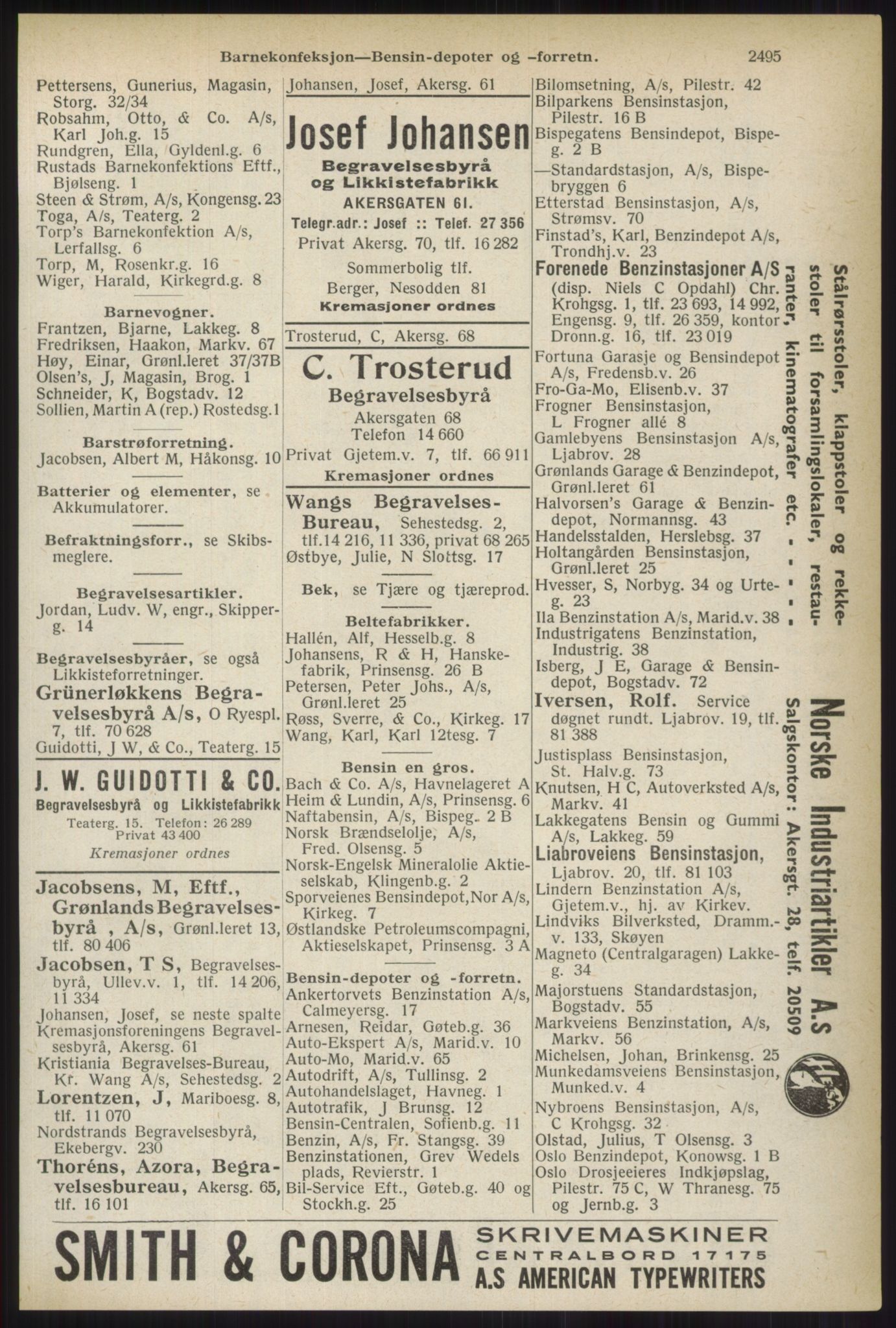 Kristiania/Oslo adressebok, PUBL/-, 1937, p. 2495