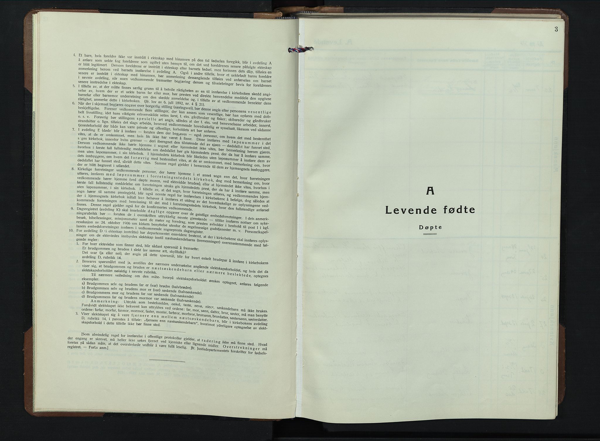 Brandbu prestekontor, SAH/PREST-114/H/Ha/Hab/L0002: Parish register (copy) no. 2, 1937-1953, p. 3