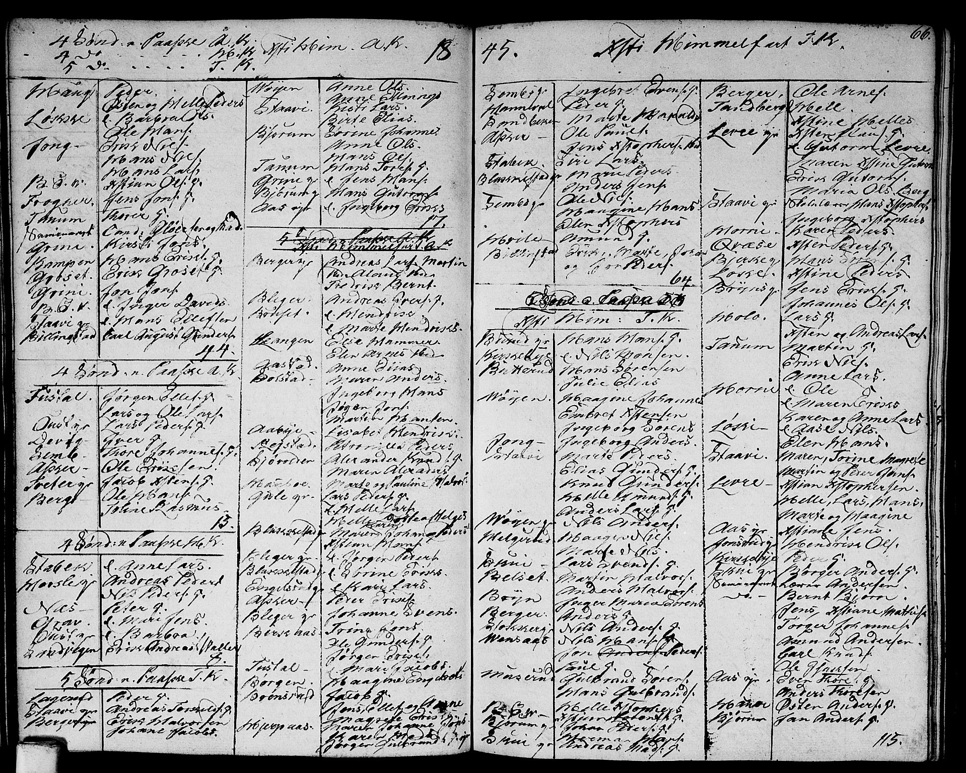 Asker prestekontor Kirkebøker, SAO/A-10256a/F/Fa/L0005: Parish register (official) no. I 5, 1807-1813, p. 66