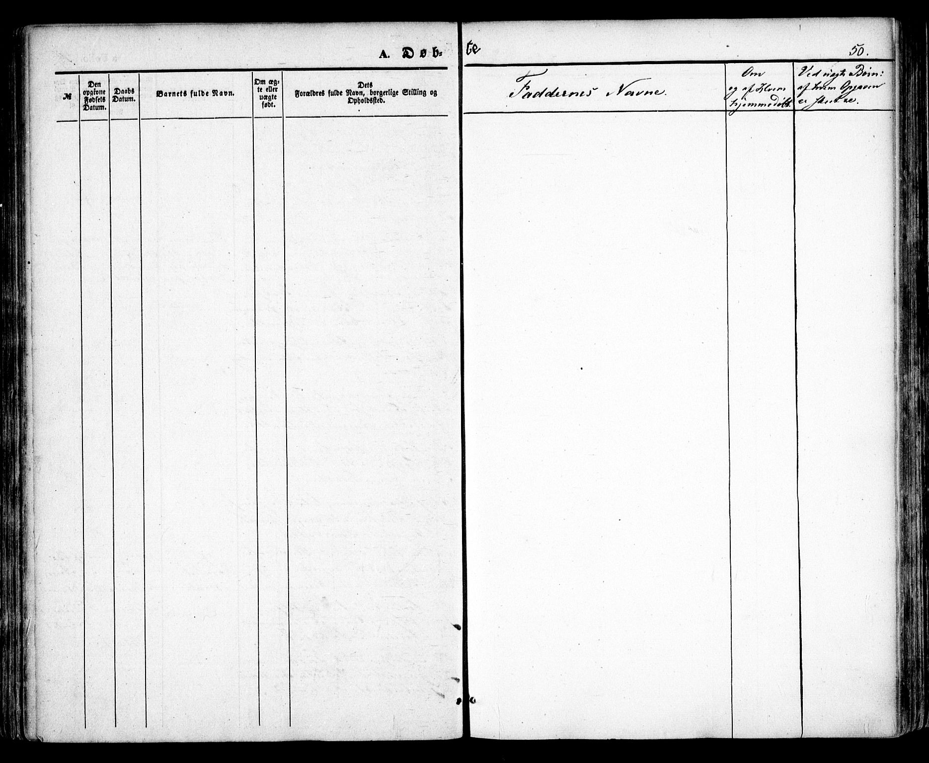 Austre Moland sokneprestkontor, AV/SAK-1111-0001/F/Fa/Faa/L0007: Parish register (official) no. A 7, 1847-1857, p. 50