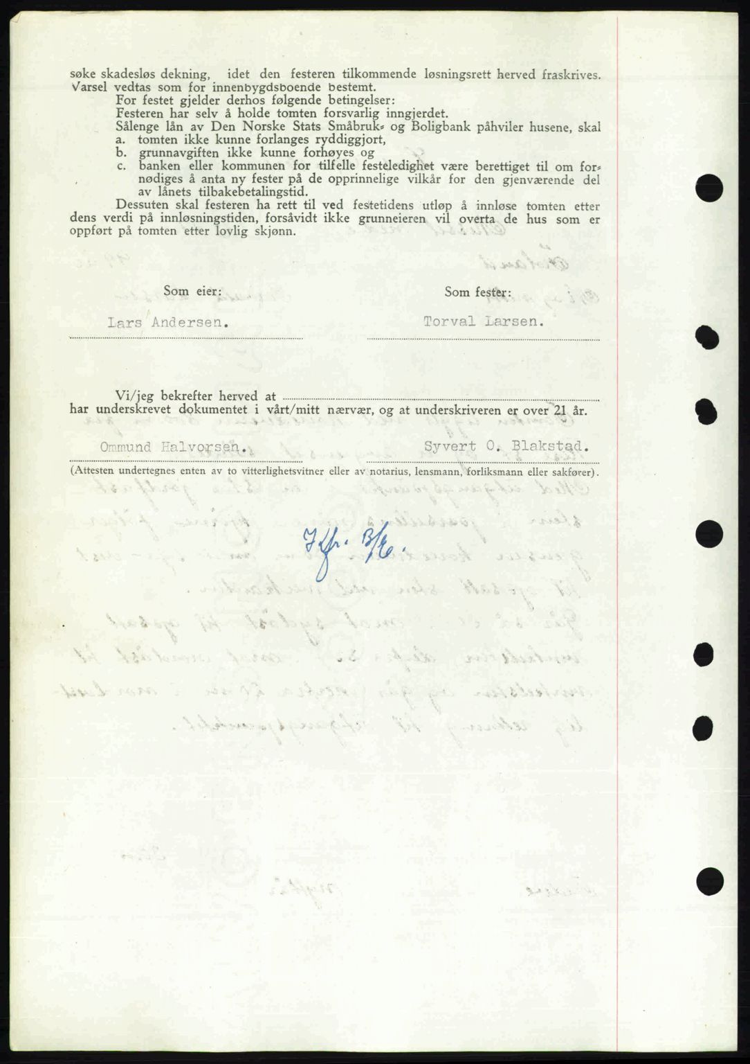Nedenes sorenskriveri, AV/SAK-1221-0006/G/Gb/Gba/L0054: Mortgage book no. A6c, 1946-1946, Diary no: : 299/1946