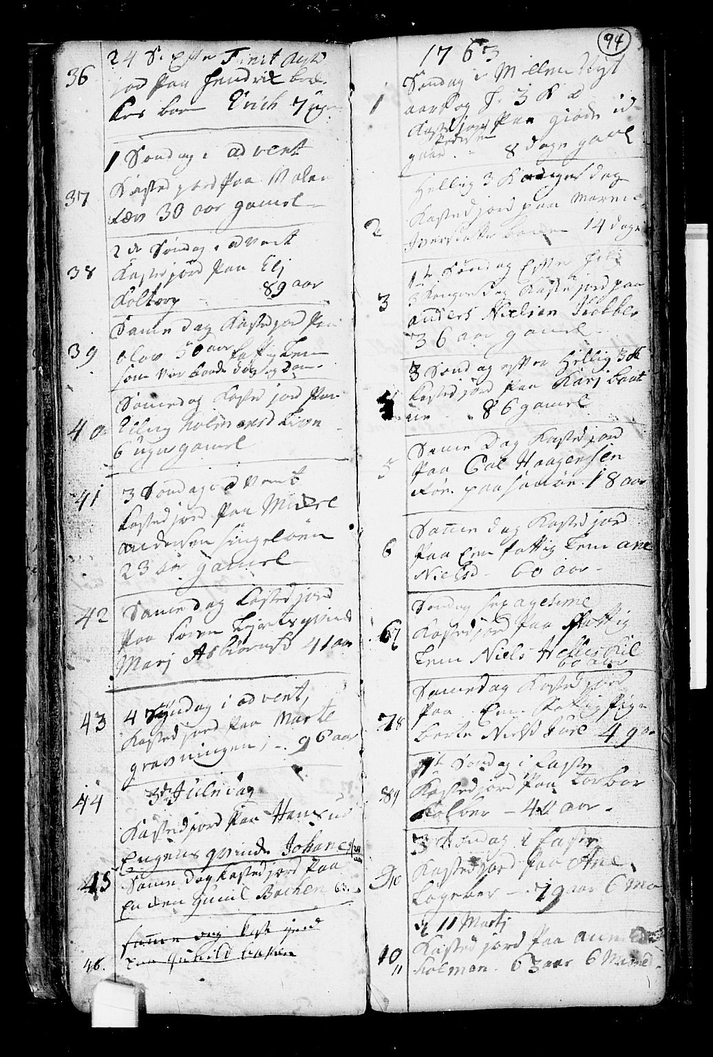 Hvaler prestekontor Kirkebøker, SAO/A-2001/F/Fa/L0003: Parish register (official) no. I 3, 1758-1796, p. 94