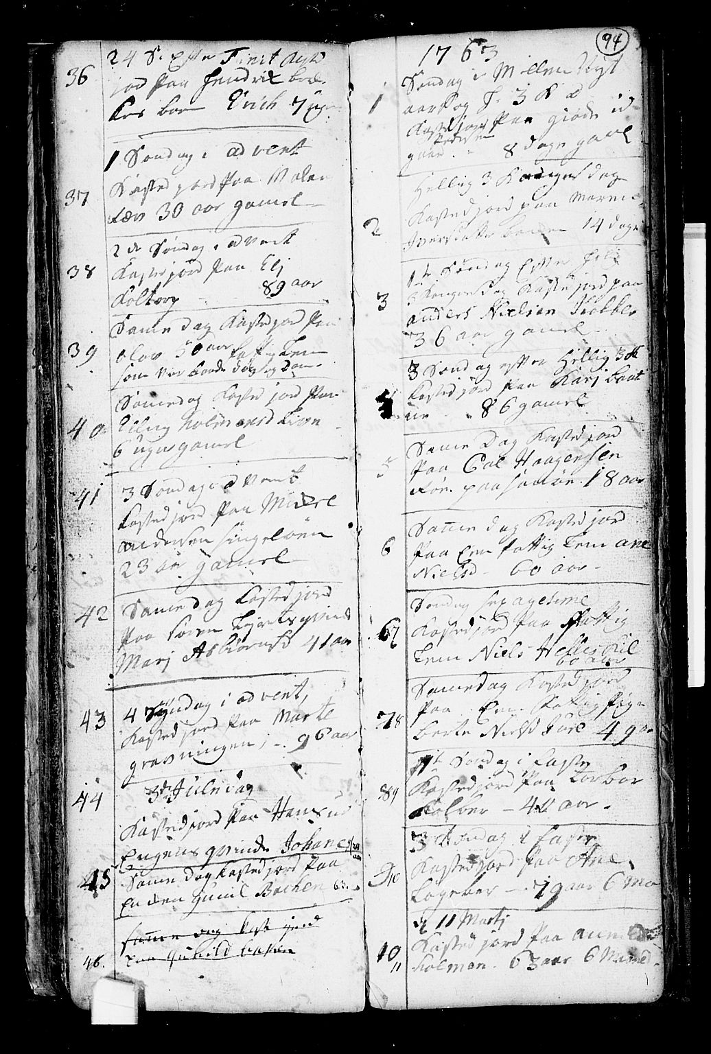 Hvaler prestekontor Kirkebøker, AV/SAO-A-2001/F/Fa/L0003: Parish register (official) no. I 3, 1758-1796, p. 94