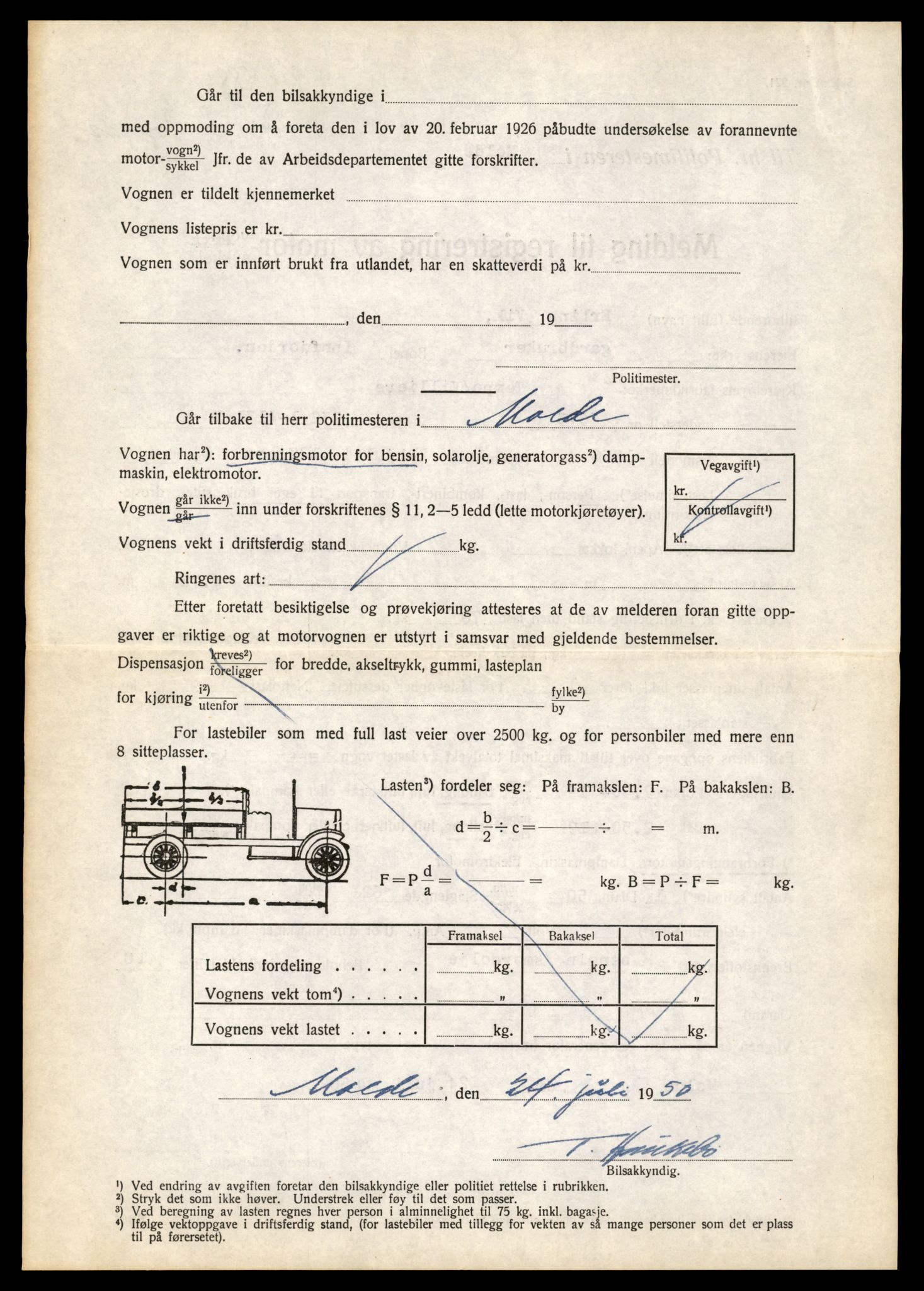 Møre og Romsdal vegkontor - Ålesund trafikkstasjon, AV/SAT-A-4099/F/Fe/L0040: Registreringskort for kjøretøy T 13531 - T 13709, 1927-1998, p. 2592