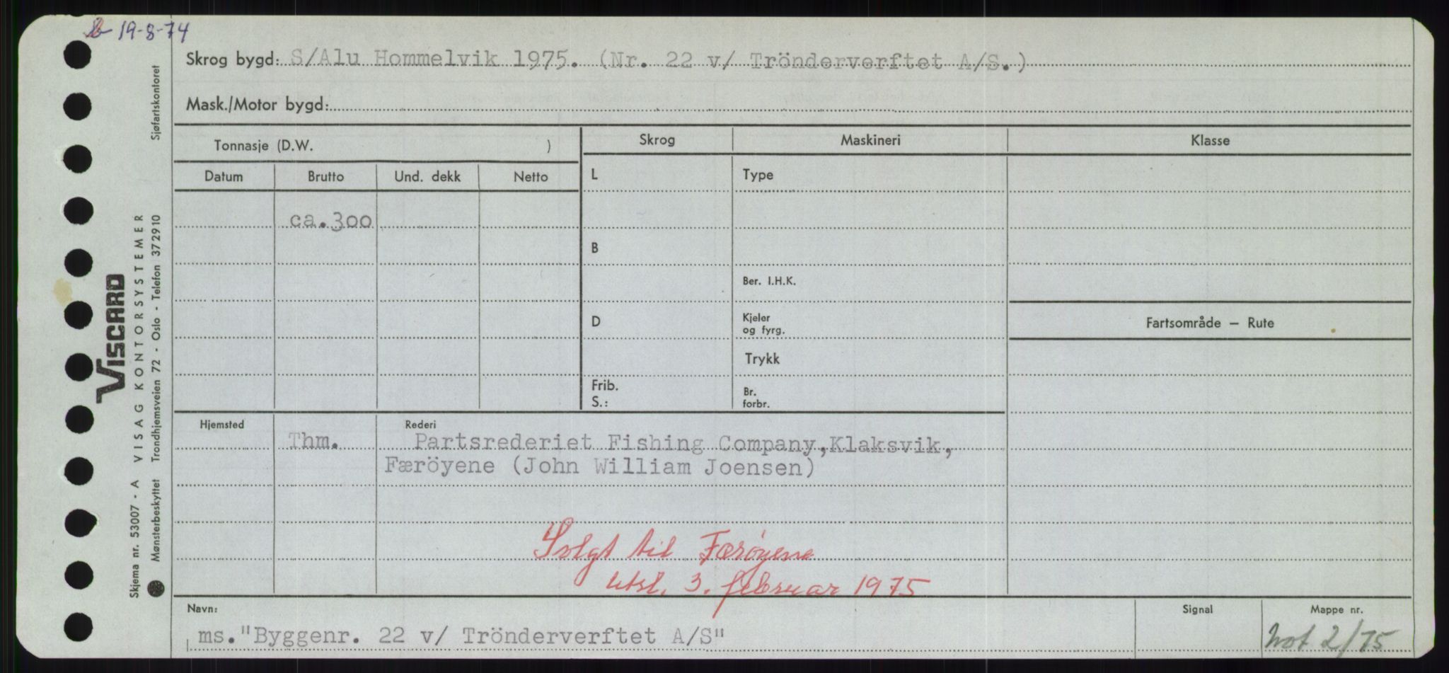 Sjøfartsdirektoratet med forløpere, Skipsmålingen, RA/S-1627/H/Hd/L0006: Fartøy, Byg-Båt, p. 693
