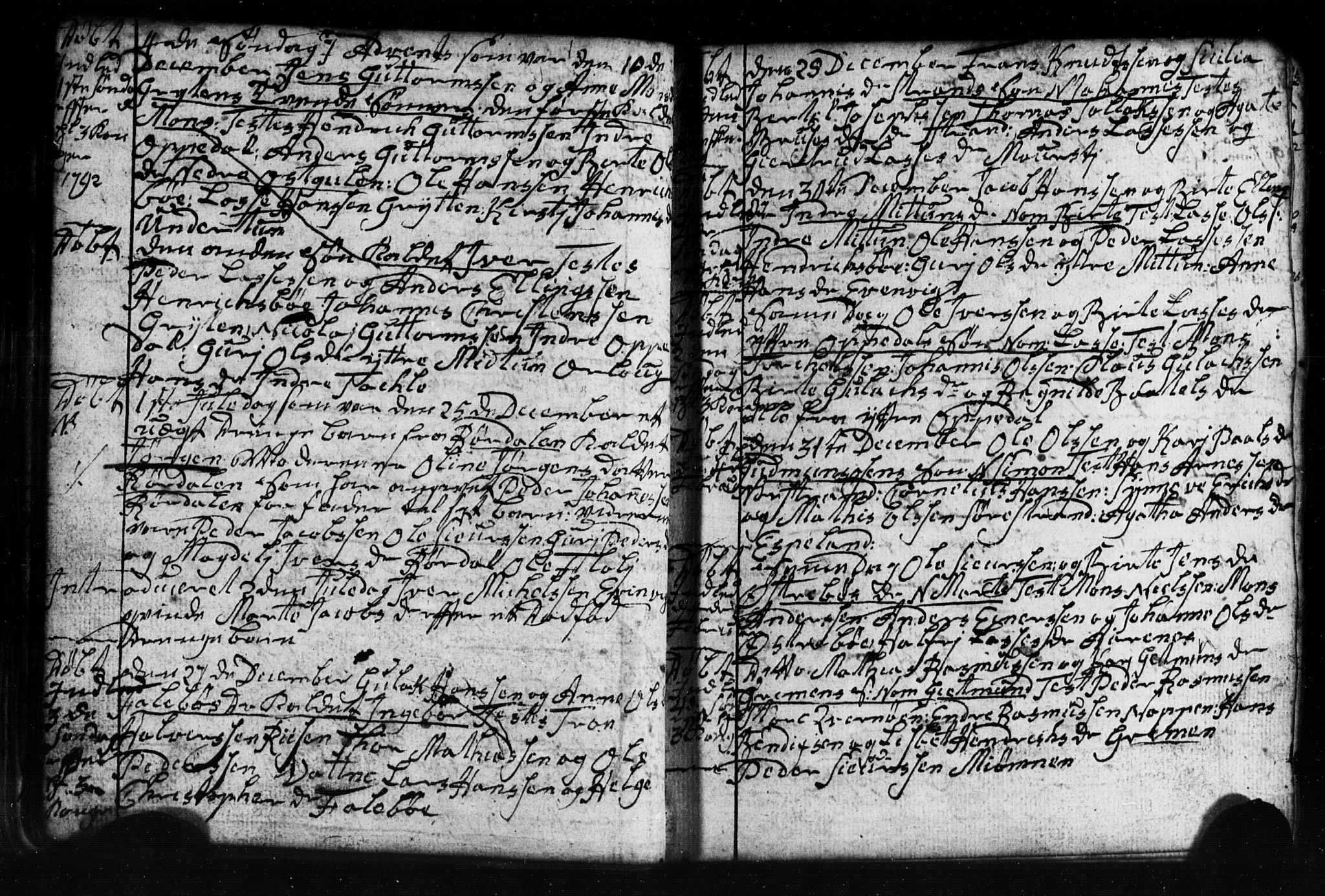 Gulen sokneprestembete, AV/SAB-A-80201/H/Hab: Parish register (copy) no. A 2, 1791-1814