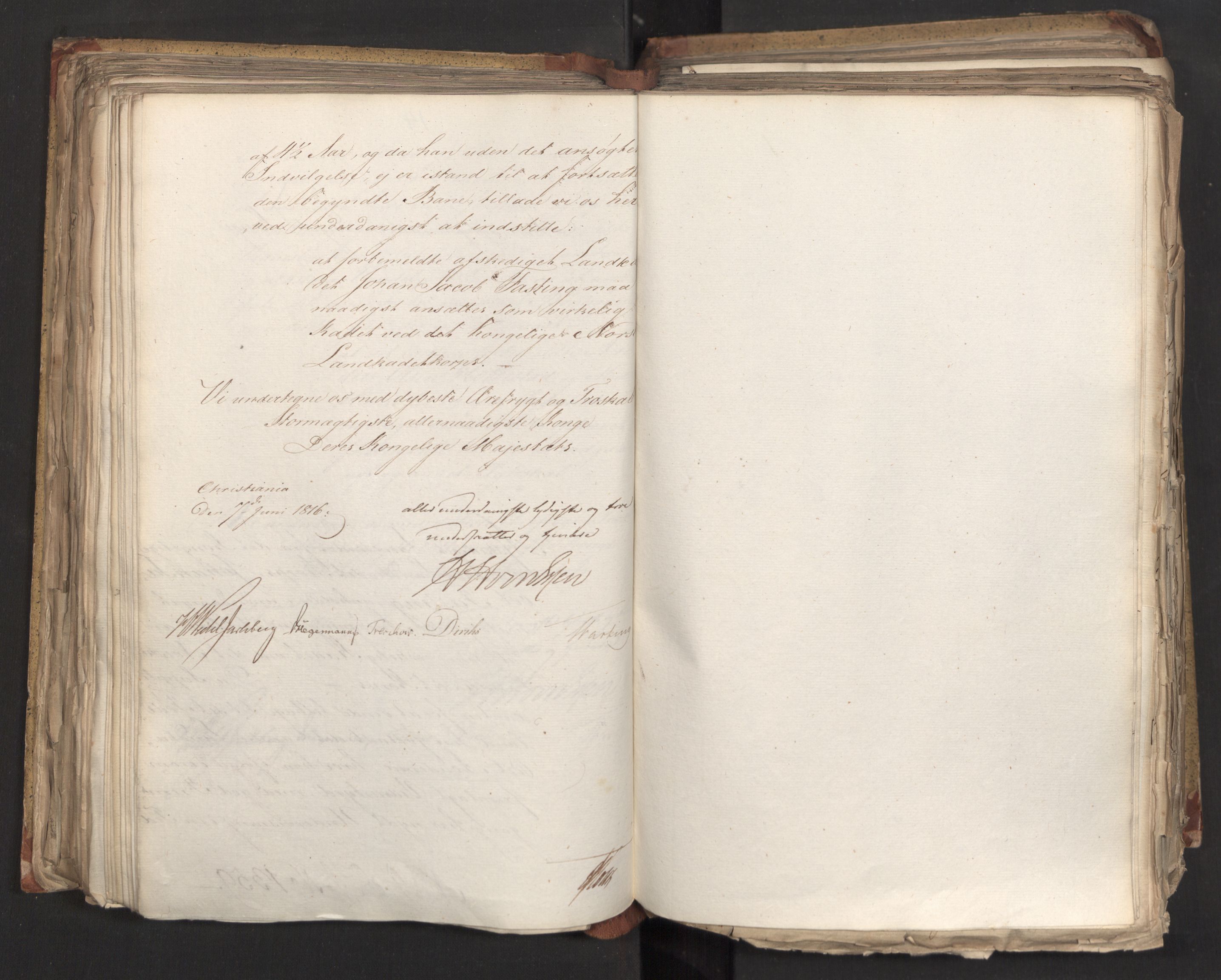 Statsrådsavdelingen i Stockholm, AV/RA-S-1003/D/Da/L0006: Regjeringsinnstillinger nr. 1247-1544, 1816, p. 222