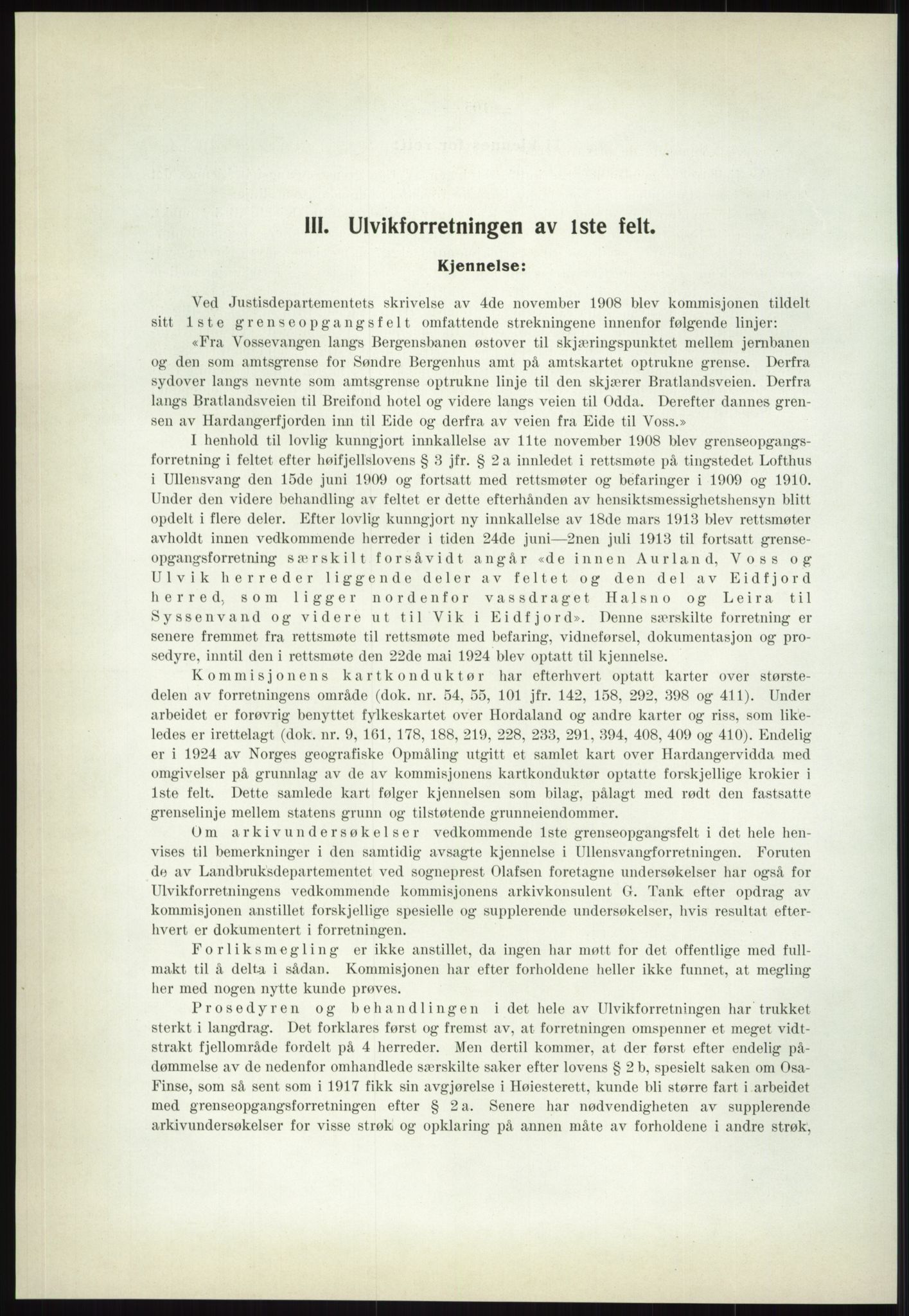 Høyfjellskommisjonen, AV/RA-S-1546/X/Xa/L0001: Nr. 1-33, 1909-1953, p. 712