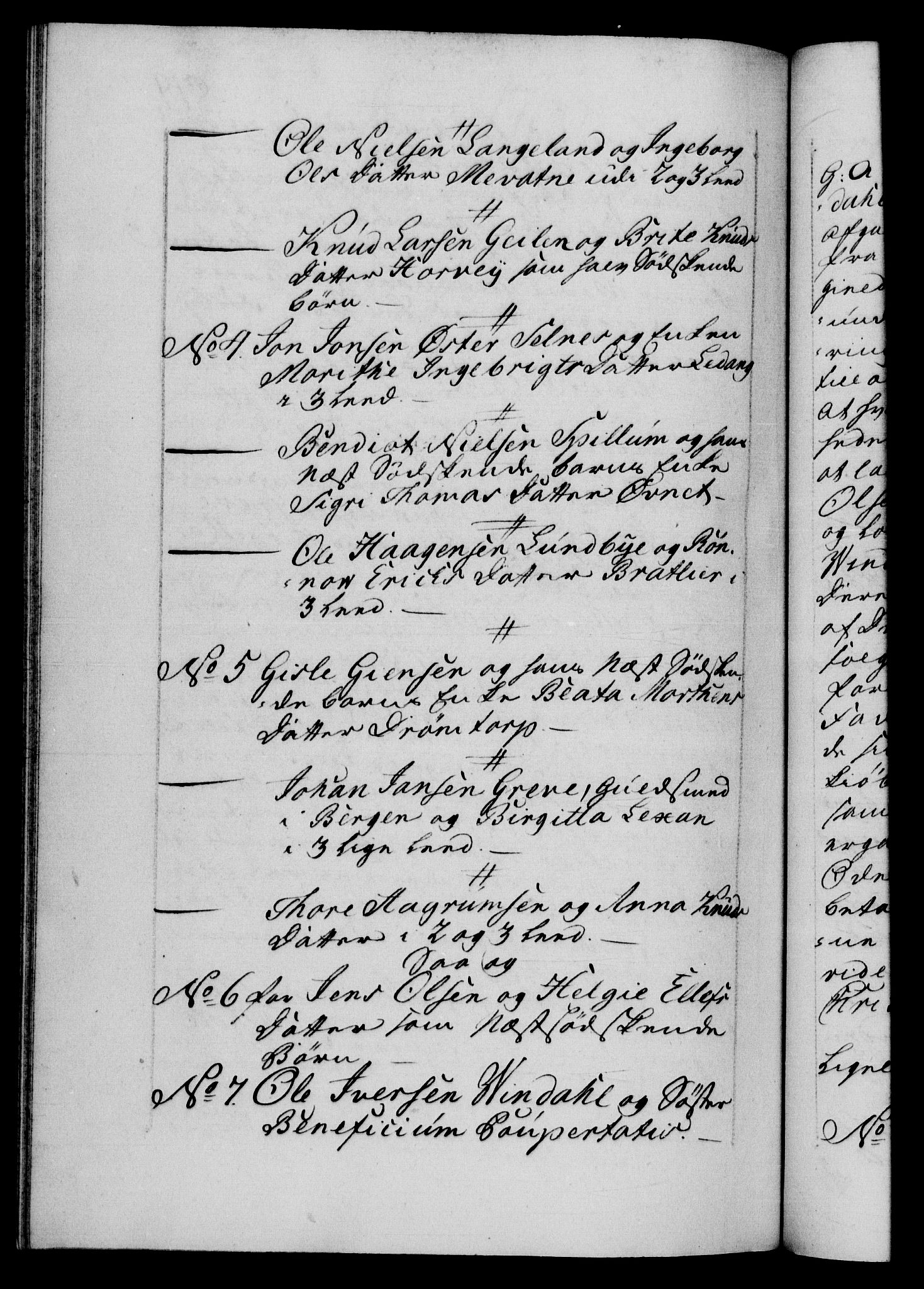 Danske Kanselli 1572-1799, AV/RA-EA-3023/F/Fc/Fca/Fcaa/L0042: Norske registre, 1763-1766, p. 819b