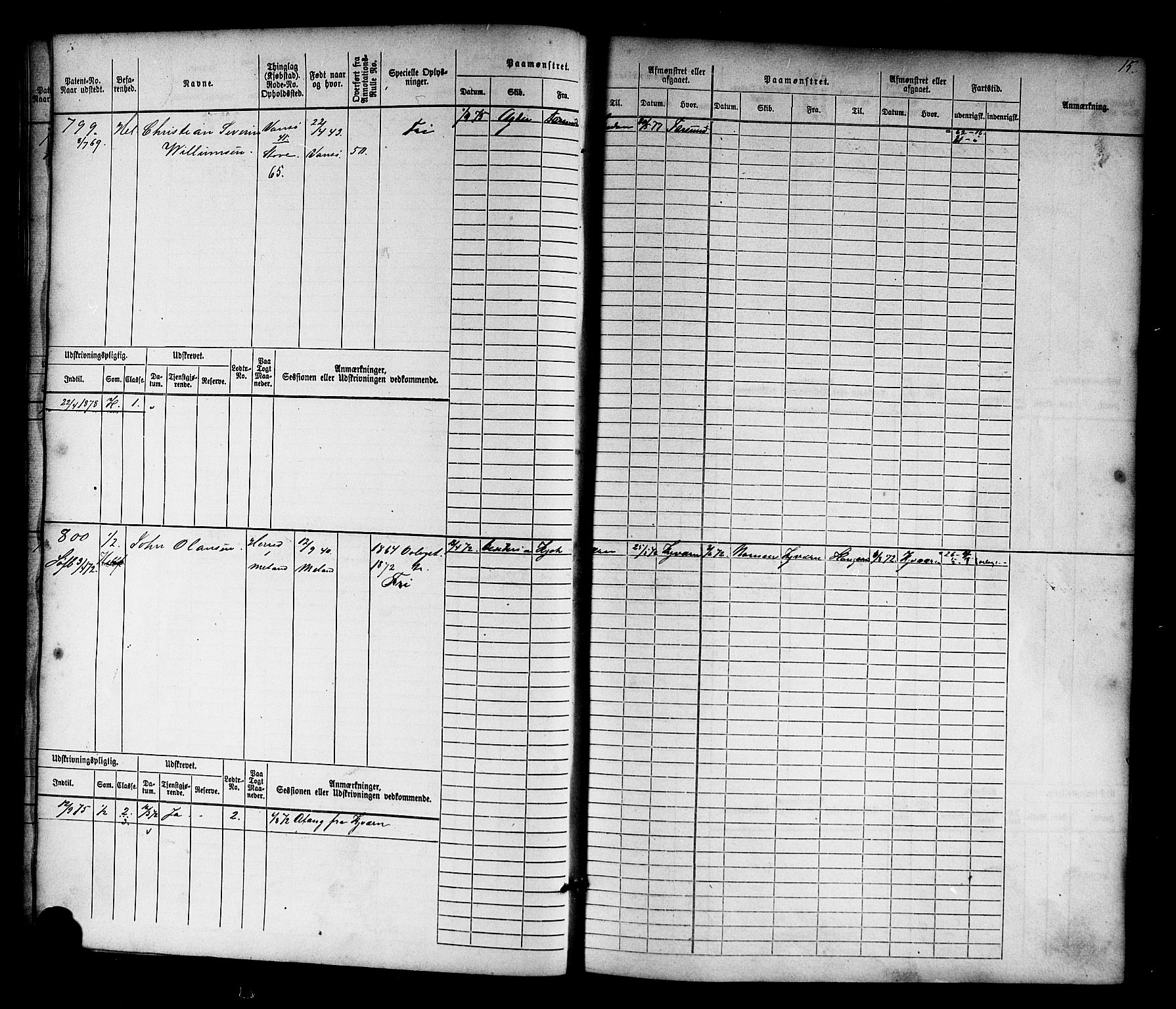 Farsund mønstringskrets, AV/SAK-2031-0017/F/Fb/L0016: Hovedrulle nr 771-1536, Z-8, 1868-1904, p. 18