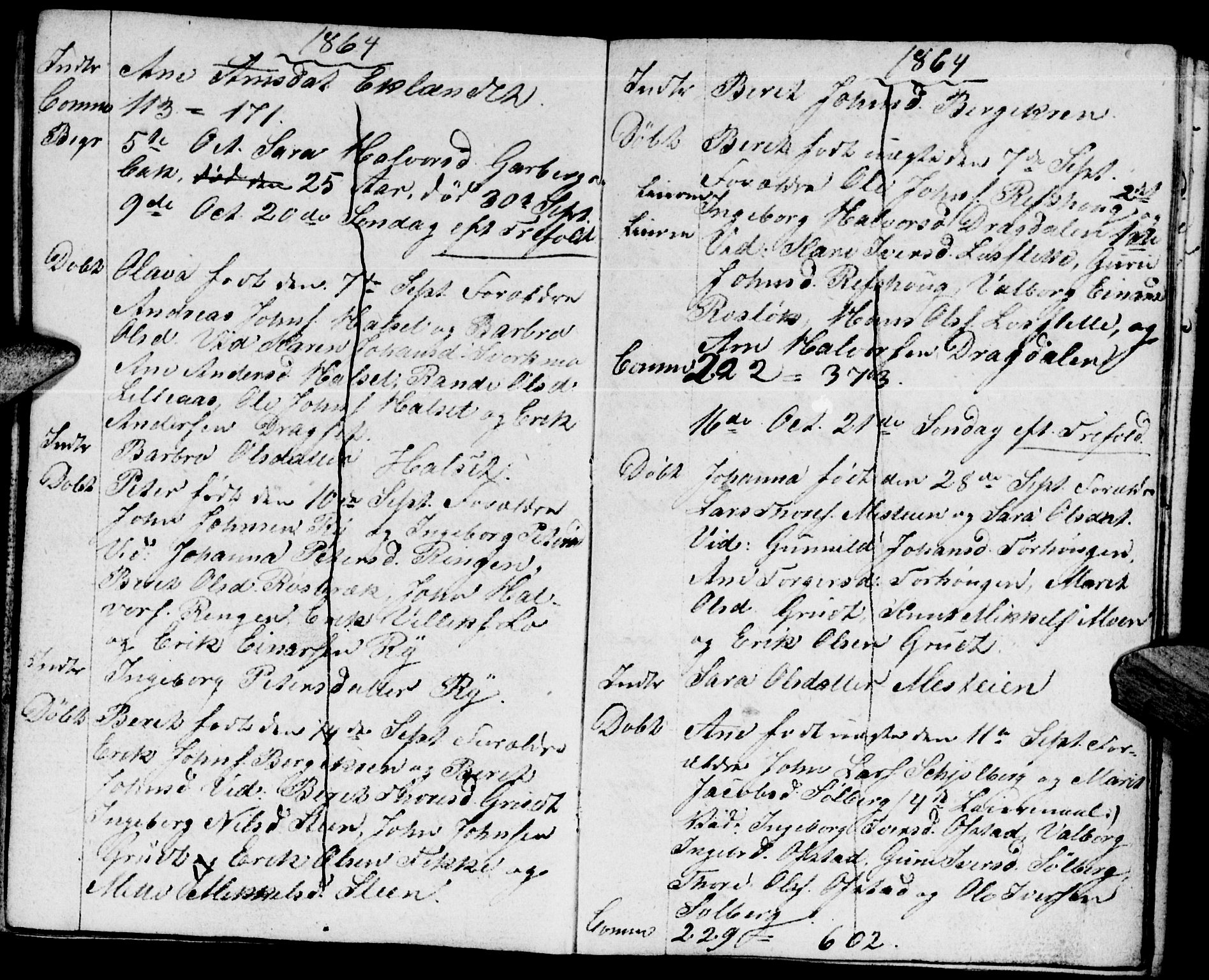 Meldal sokneprestkontor, AV/SAT-A-1123/1/I/I1/I1f/L0008: Parish register draft no. 672I1F, 1827-1866