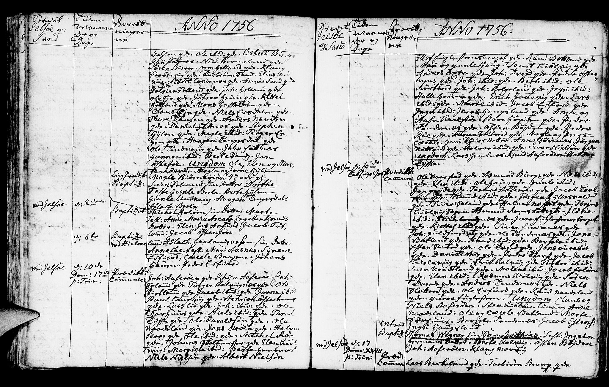 Jelsa sokneprestkontor, AV/SAST-A-101842/01/IV: Parish register (official) no. A 2, 1753-1767