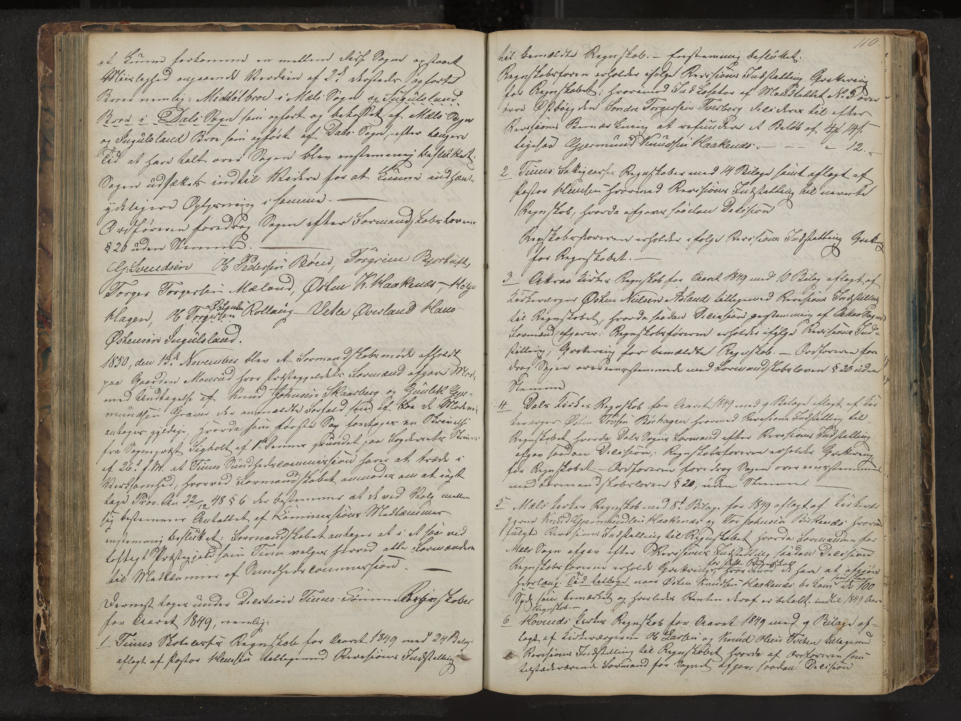 Tinn formannskap og sentraladministrasjon, IKAK/0826021-1/A/Aa/L0001: Møtebok, 1838-1882, p. 110