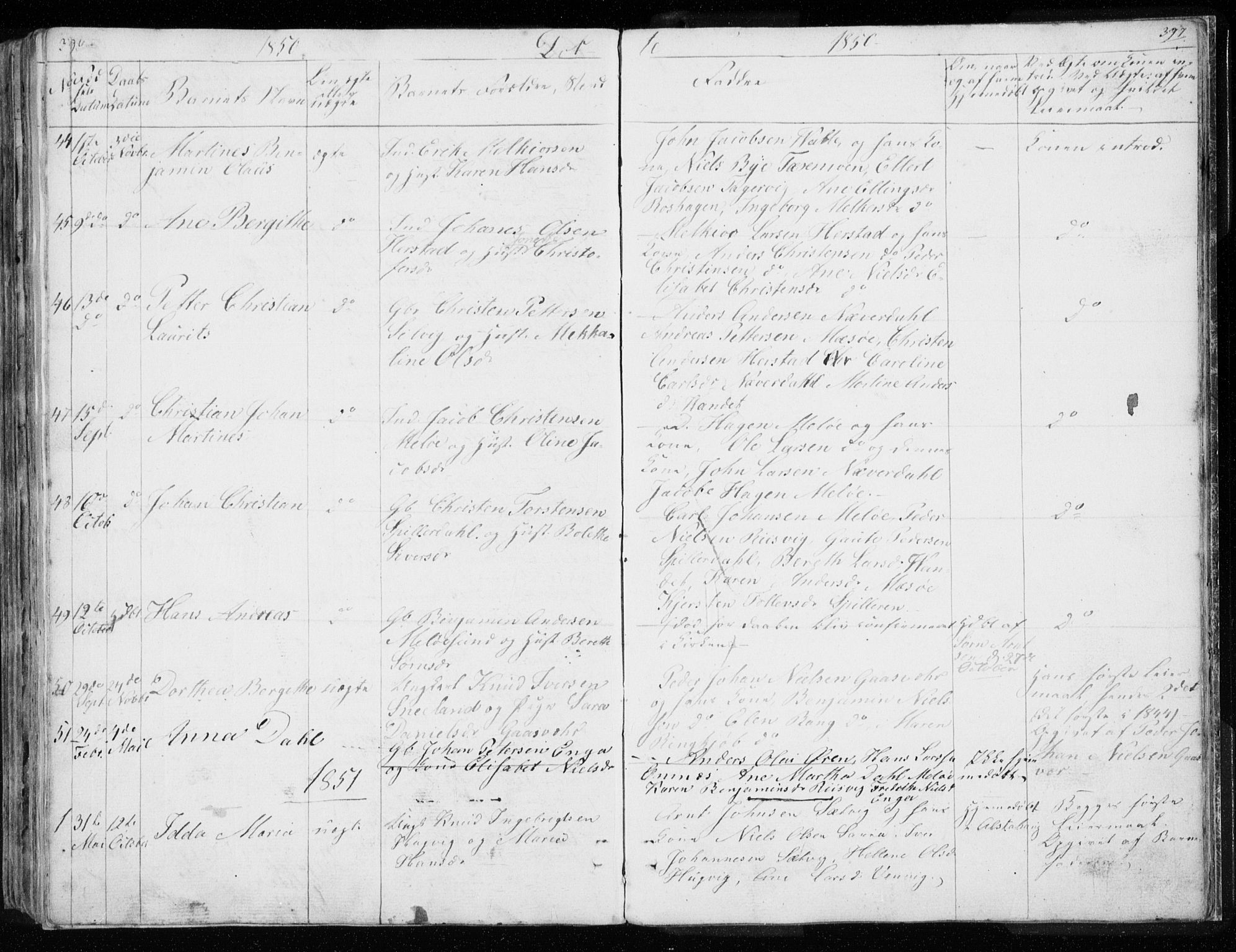 Ministerialprotokoller, klokkerbøker og fødselsregistre - Nordland, SAT/A-1459/843/L0632: Parish register (copy) no. 843C01, 1833-1853, p. 396-397