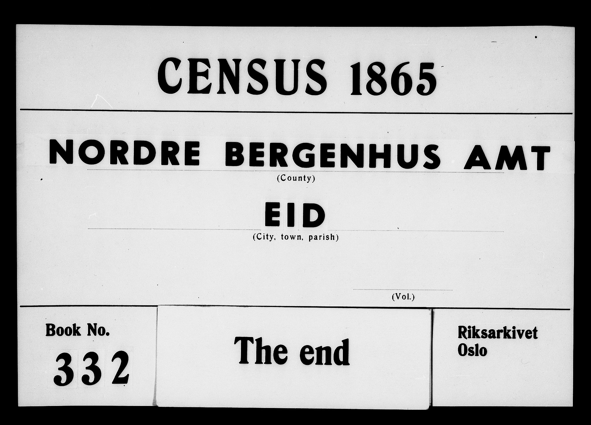 RA, 1865 census for Eid, 1865, p. 214