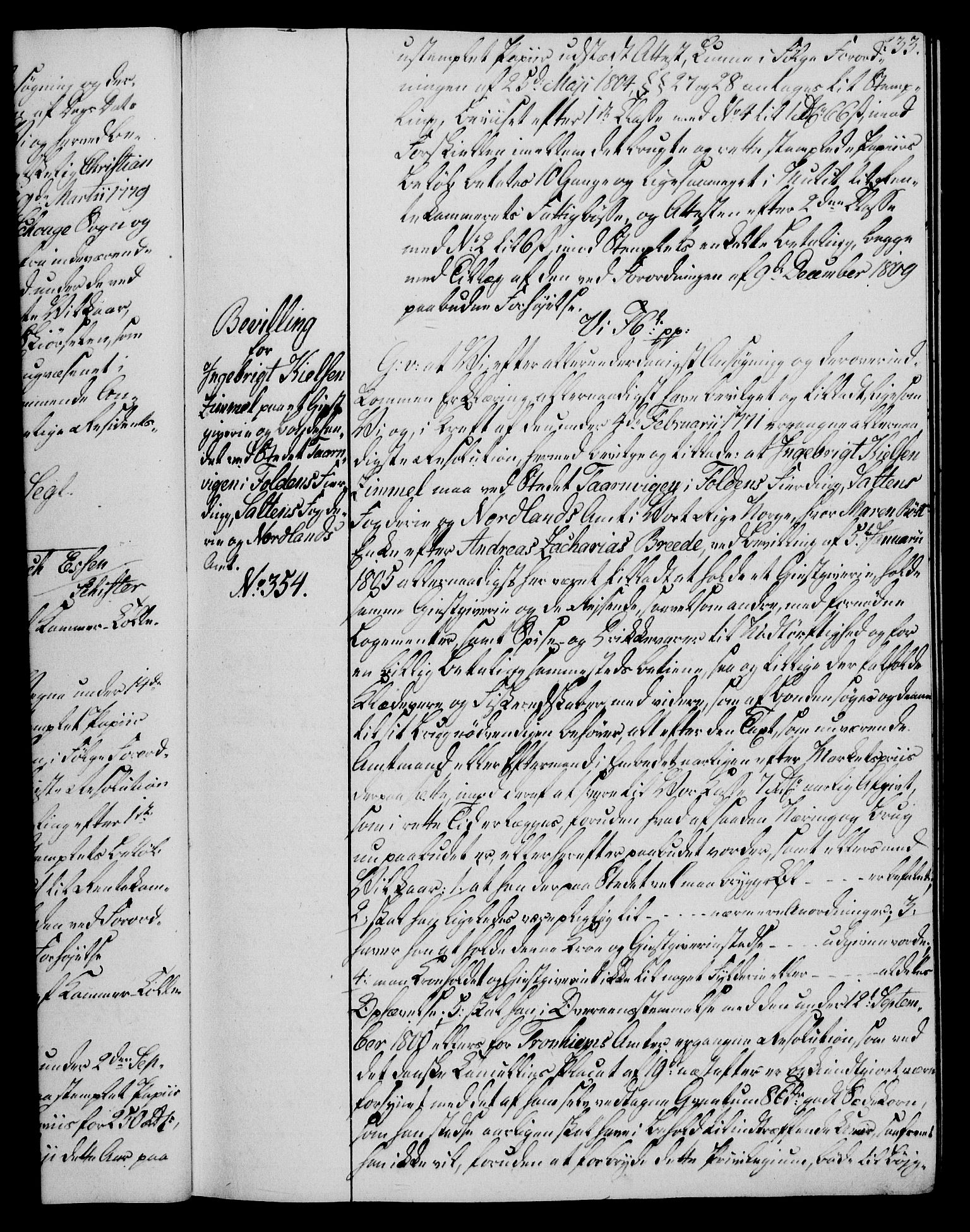 Rentekammeret, Kammerkanselliet, AV/RA-EA-3111/G/Gg/Gga/L0020: Norsk ekspedisjonsprotokoll med register (merket RK 53.20), 1811-1814, p. 233