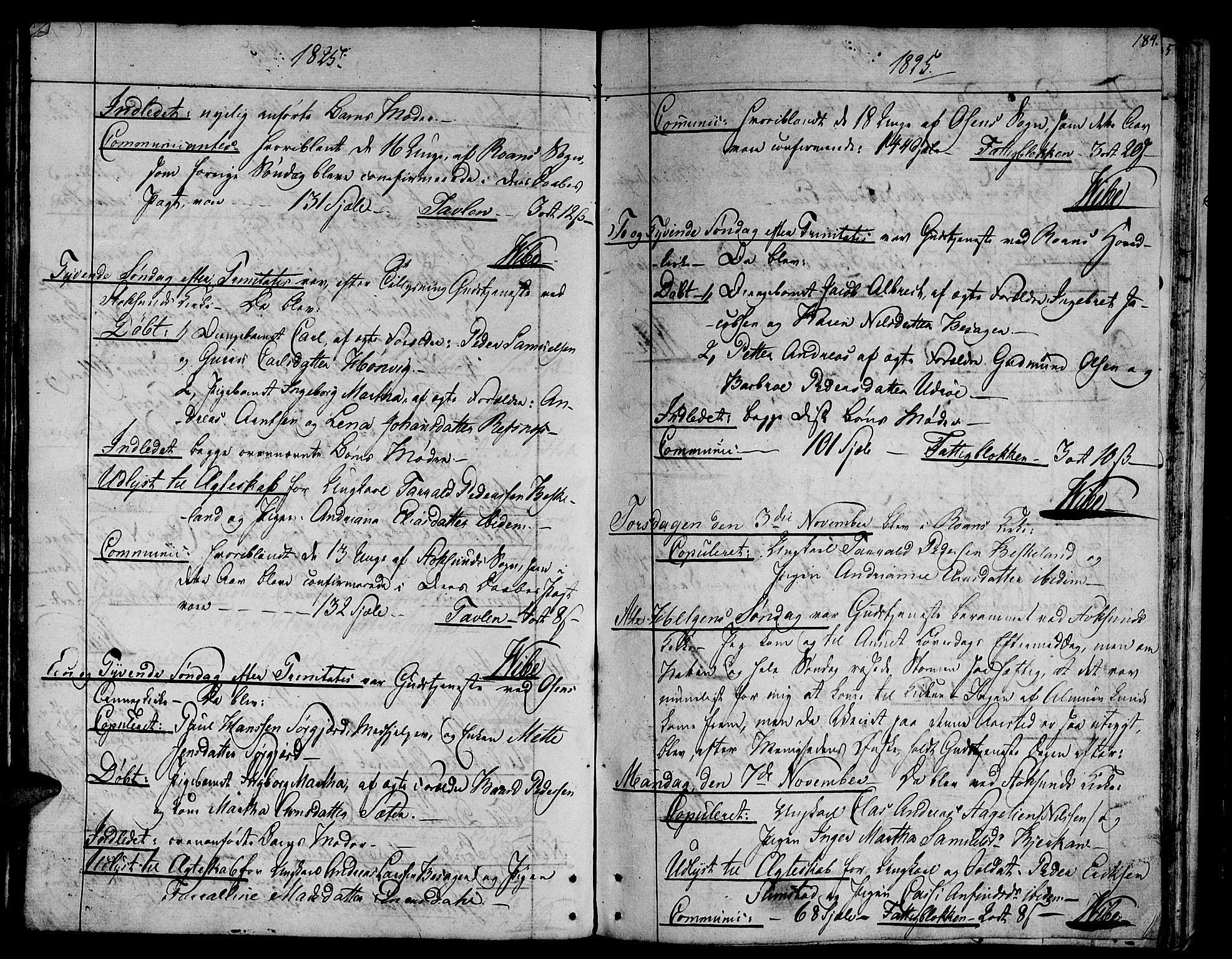 Ministerialprotokoller, klokkerbøker og fødselsregistre - Sør-Trøndelag, SAT/A-1456/657/L0701: Parish register (official) no. 657A02, 1802-1831, p. 184
