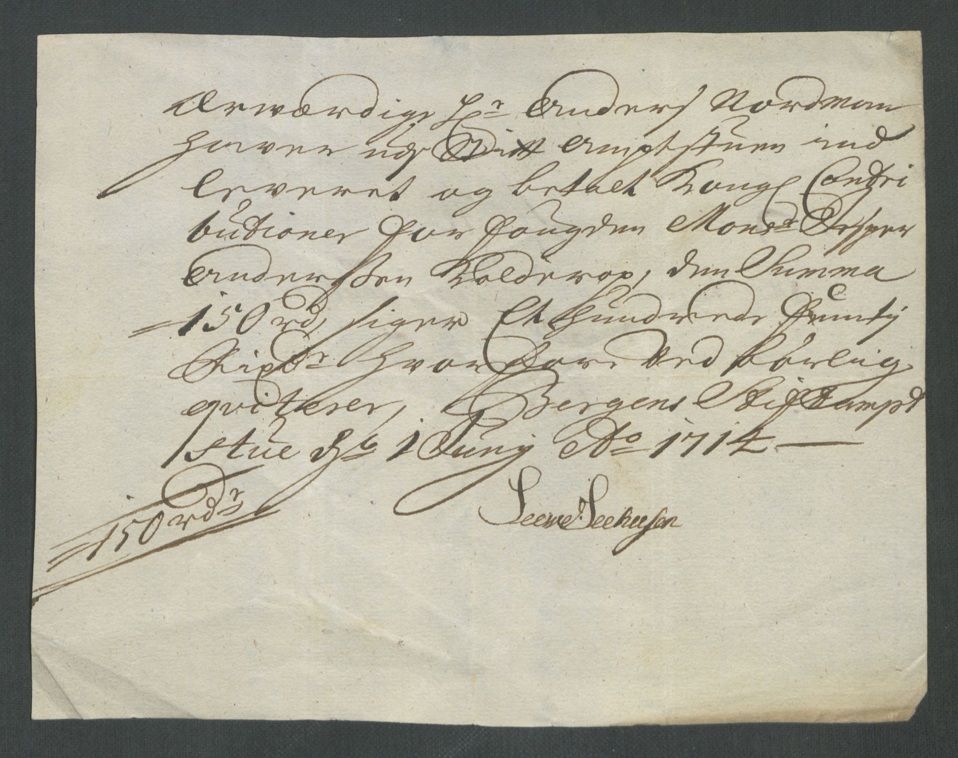 Rentekammeret inntil 1814, Reviderte regnskaper, Fogderegnskap, RA/EA-4092/R66/L4584: Fogderegnskap Salten, 1714, p. 354