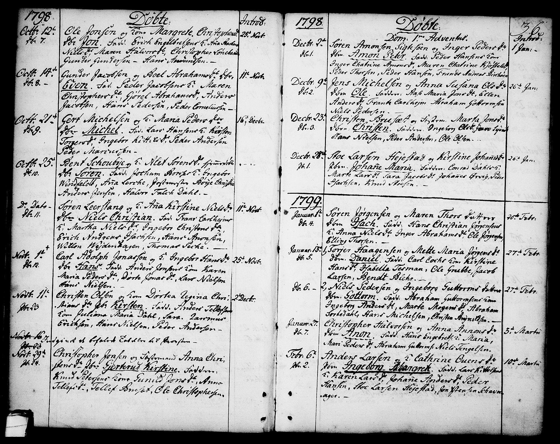 Brevik kirkebøker, SAKO/A-255/F/Fa/L0003: Parish register (official) no. 3, 1764-1814, p. 36